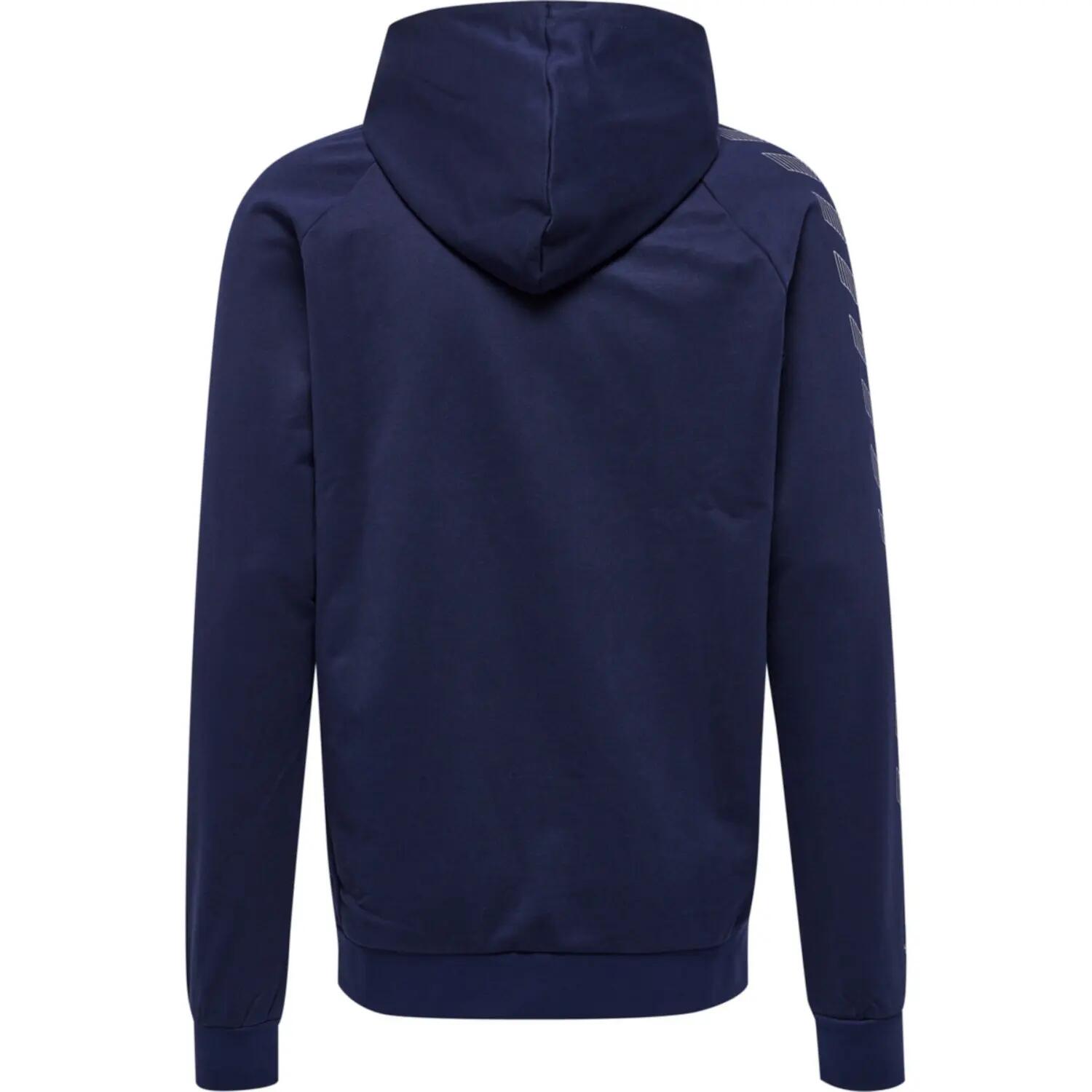Bawełniana bluza z kapturem zapinana na zamek Hummel Move Grid 10/12