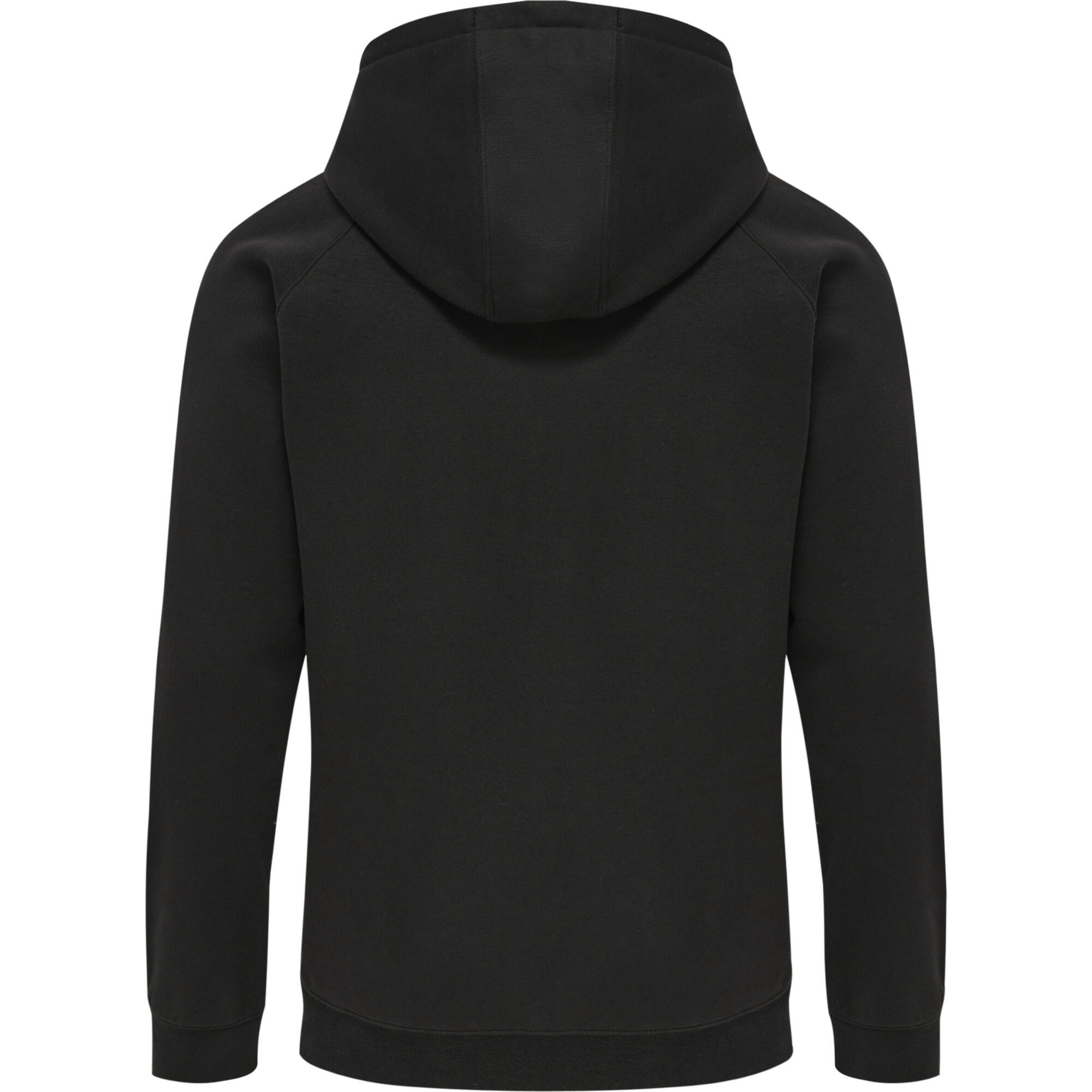 Hummel czarna bluza z kapturem męska bawełniana RED CLASIC 8/9