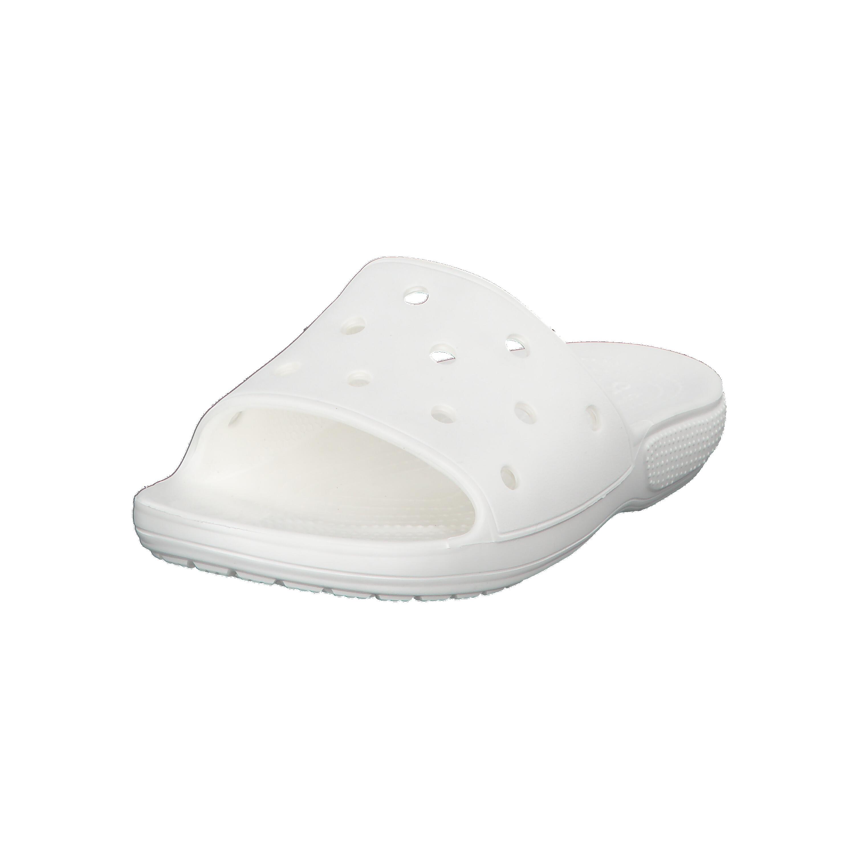 Chinelos de dedo Crocs Classic Slide, Branco, Unissex 9/15