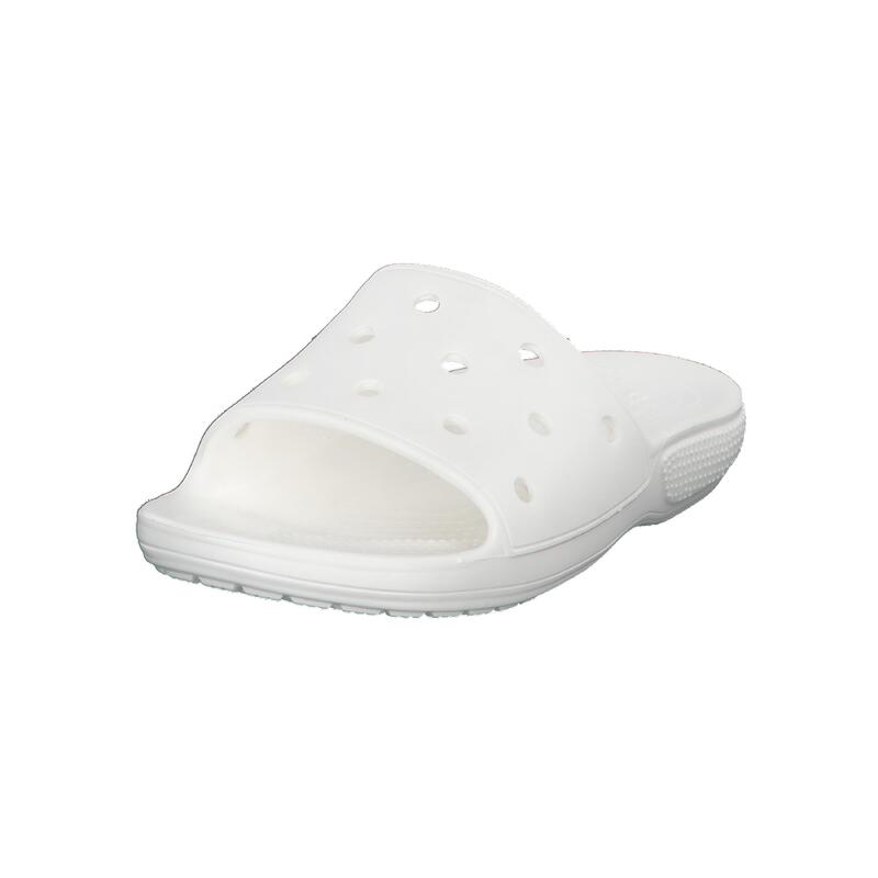Slapi unisex Crocs Classic Slide, Alb