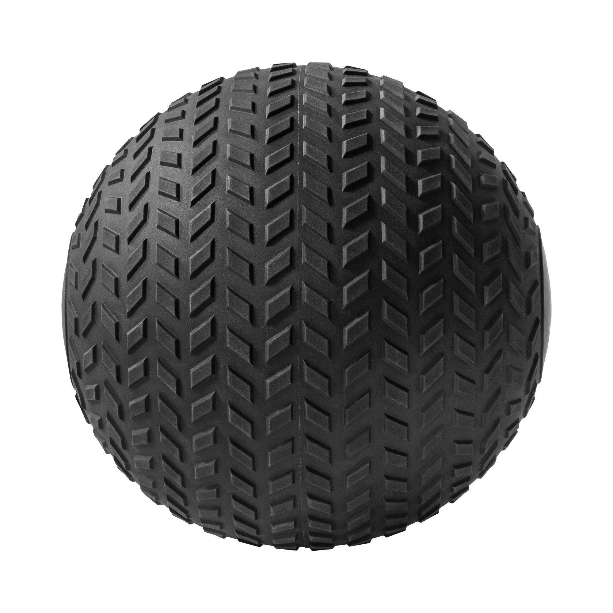 Piłka lekarska mała do ćwiczeń rehabilitacji slam ball 23cm 6kg Rebel 4/7