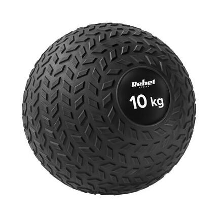 Piłka lekarska mała do ćwiczeń rehabilitacji slam ball 23cm 3kg Rebel