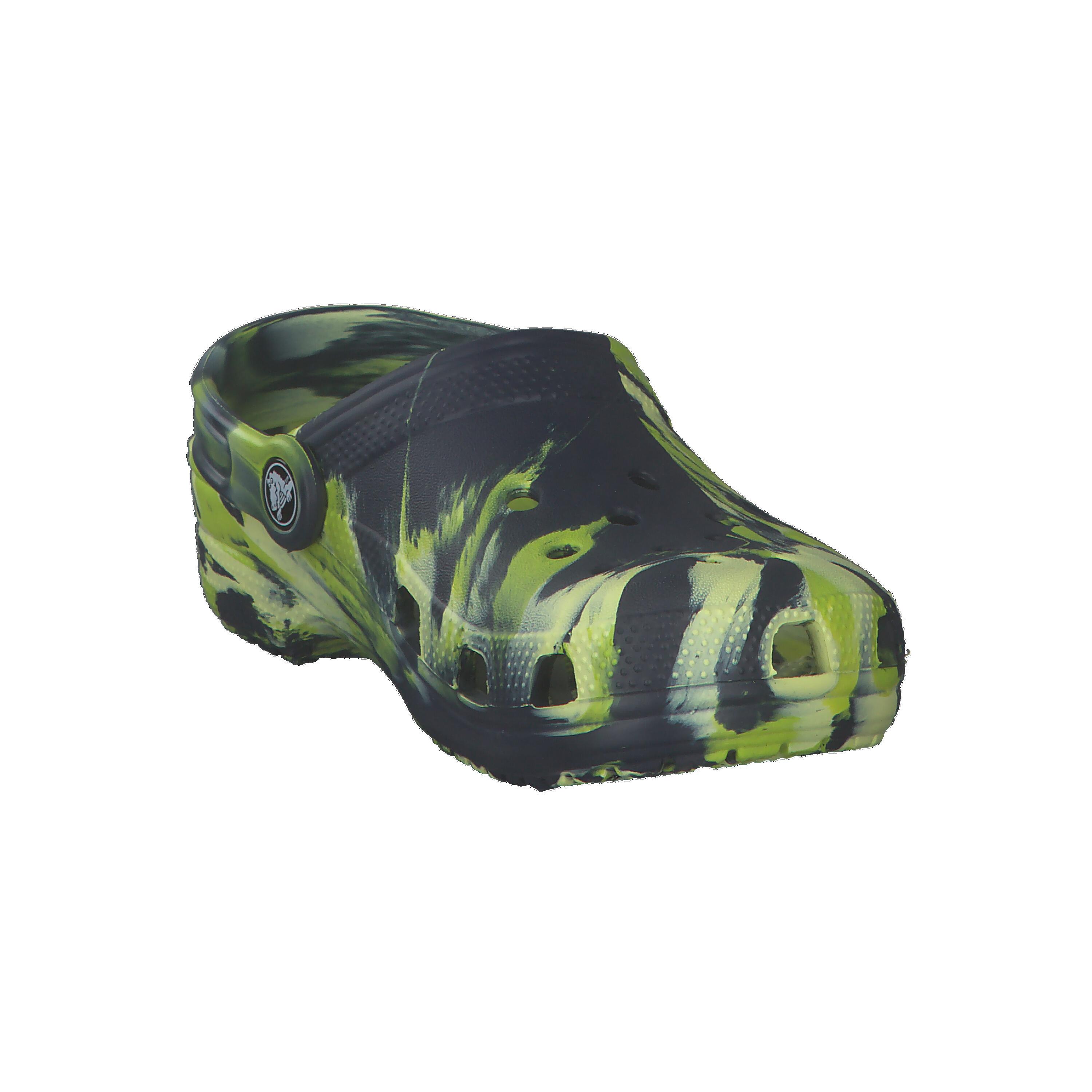 Ciabatta Bambino CLASSIC MARBLED CLOG Verde 2/15