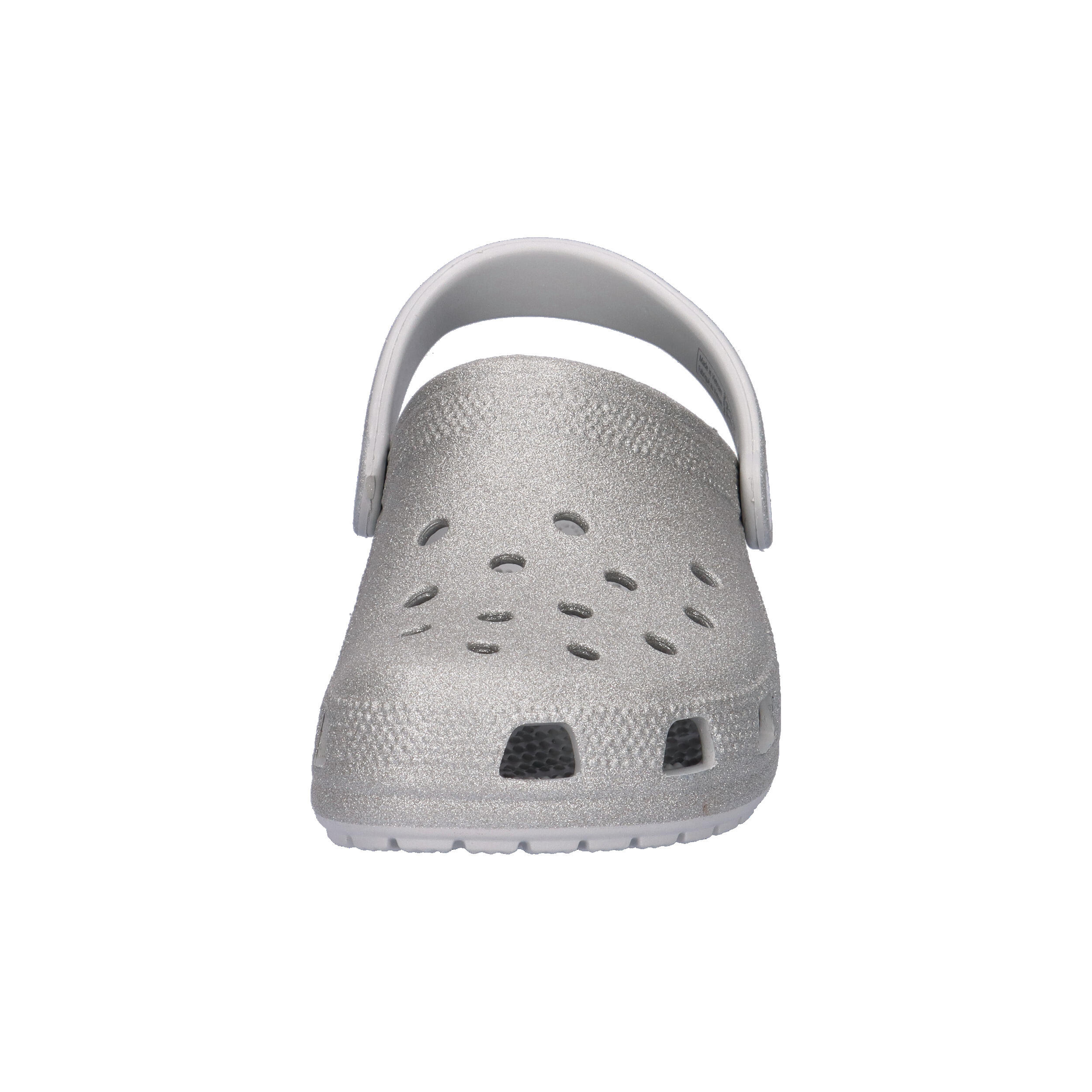 Chanclas Mujer Crocs Classic Glitter Clog Gris 3/15