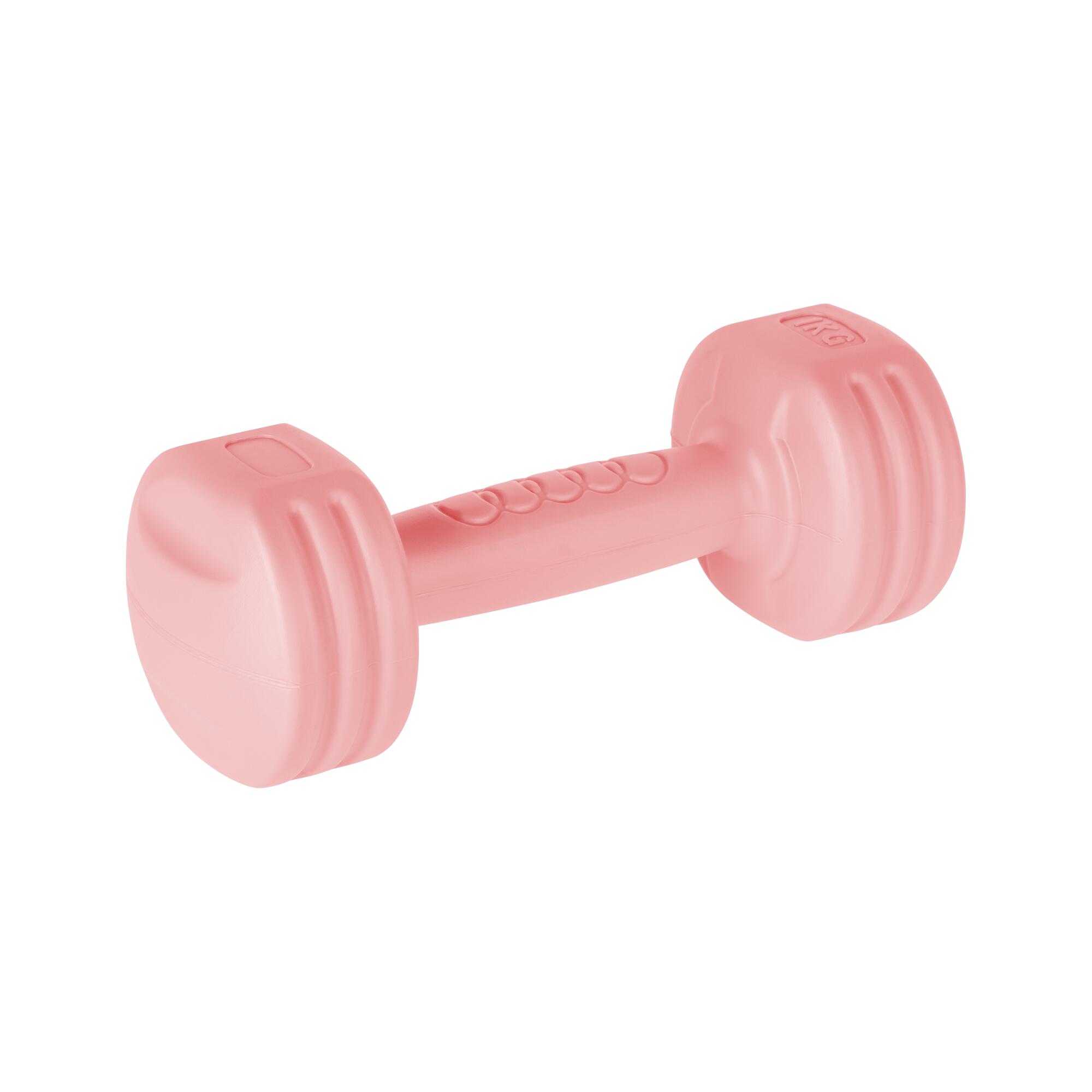 Hantelki bitumiczne hantle 2x1kg zestaw hantli do ćwiczeń REBEL 3/4