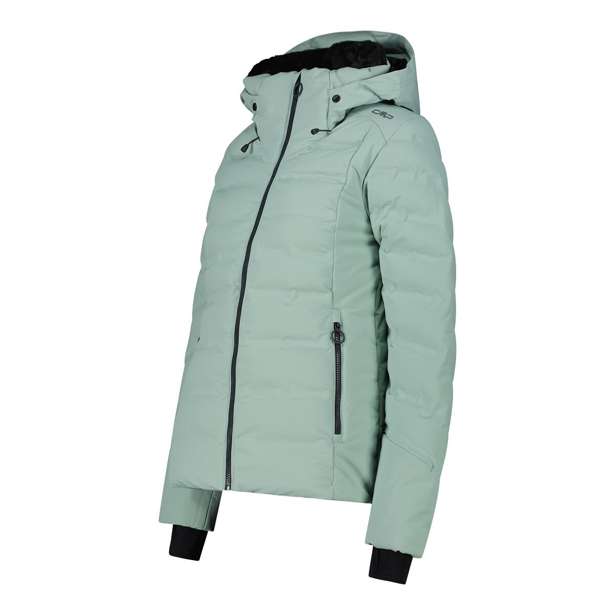 Ski Jassen Dames - CMP  W Jacket Fix Hoody Ski - Jade 3/5