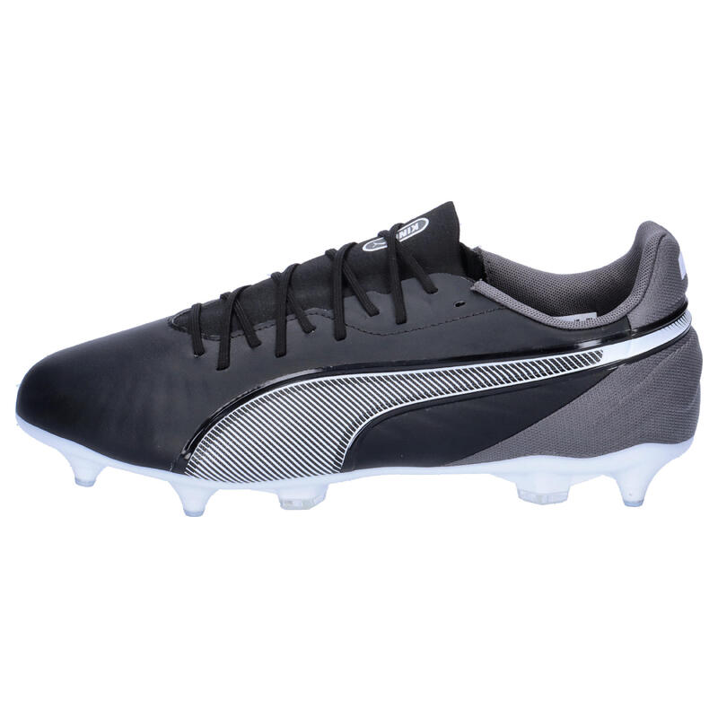 Ghete fotbal material sintetic crampoane King Match Mxsg, negru PUMA