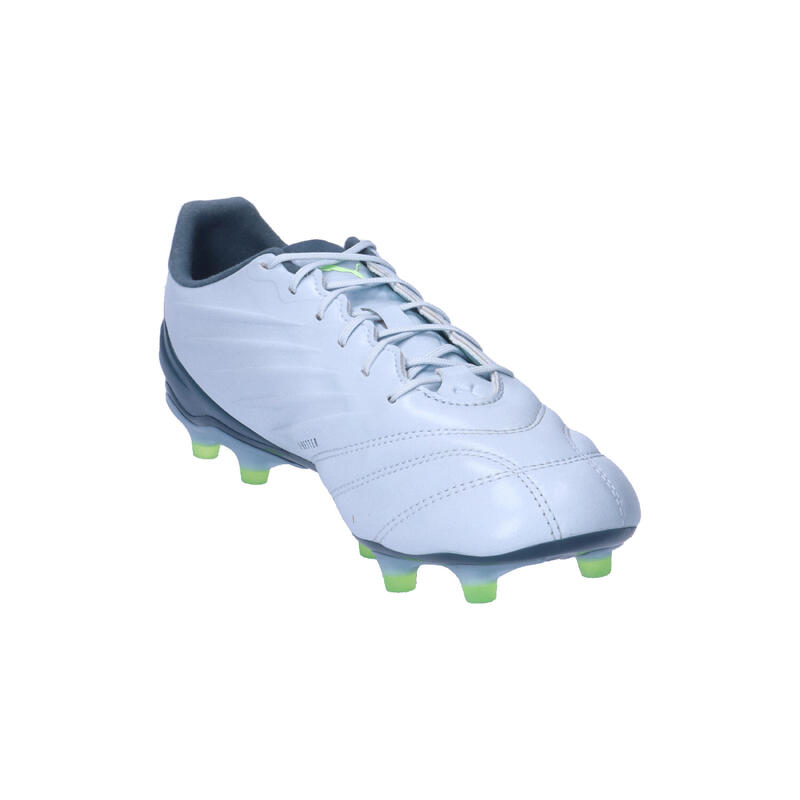 Ghete de fotbal bărbați PUMA King Pro FG/AG ed dew/fizzy apple
