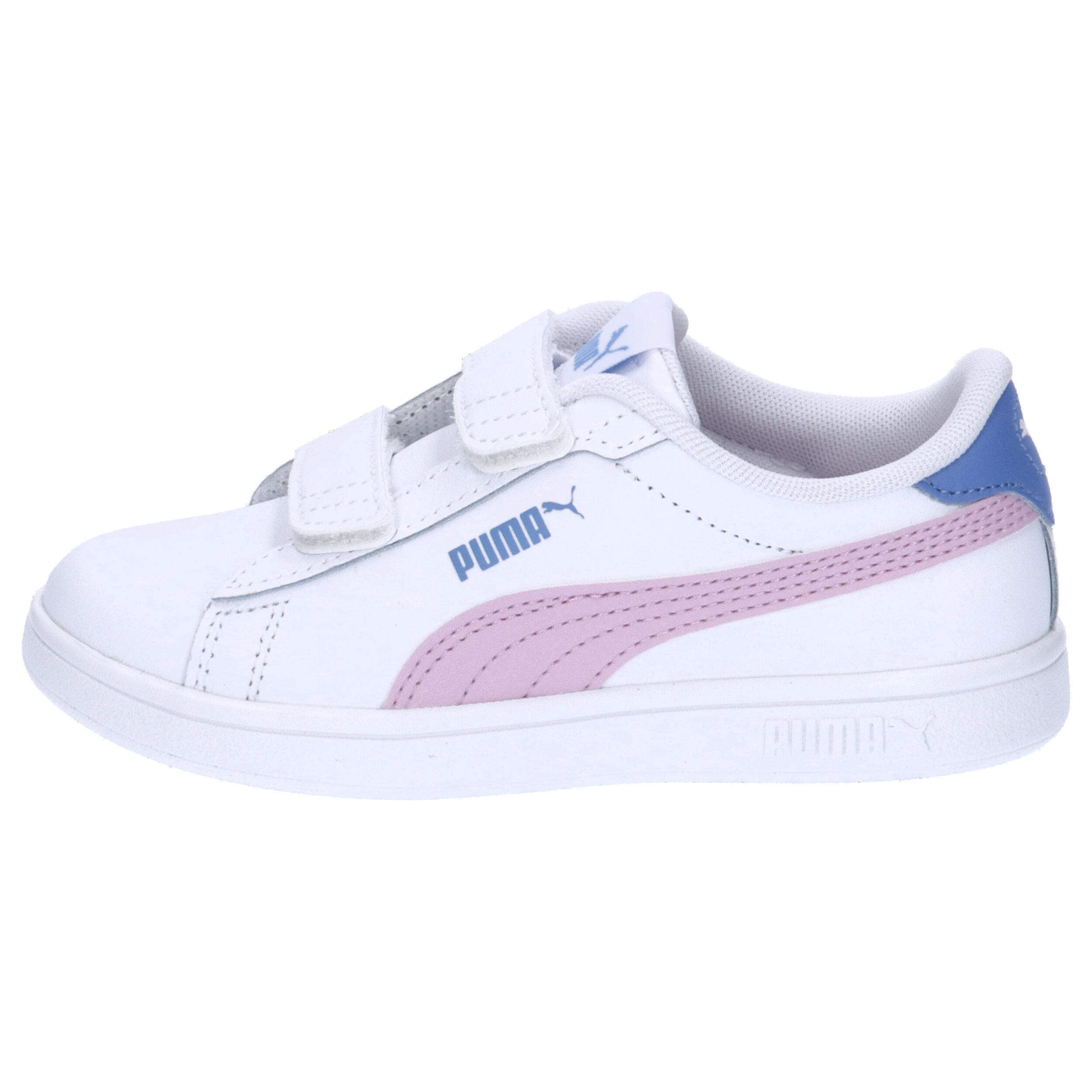 Smash 3.0 Leather Sneakers Jugendliche PUMA White Grape Mist Blue Skies Purple 10/15