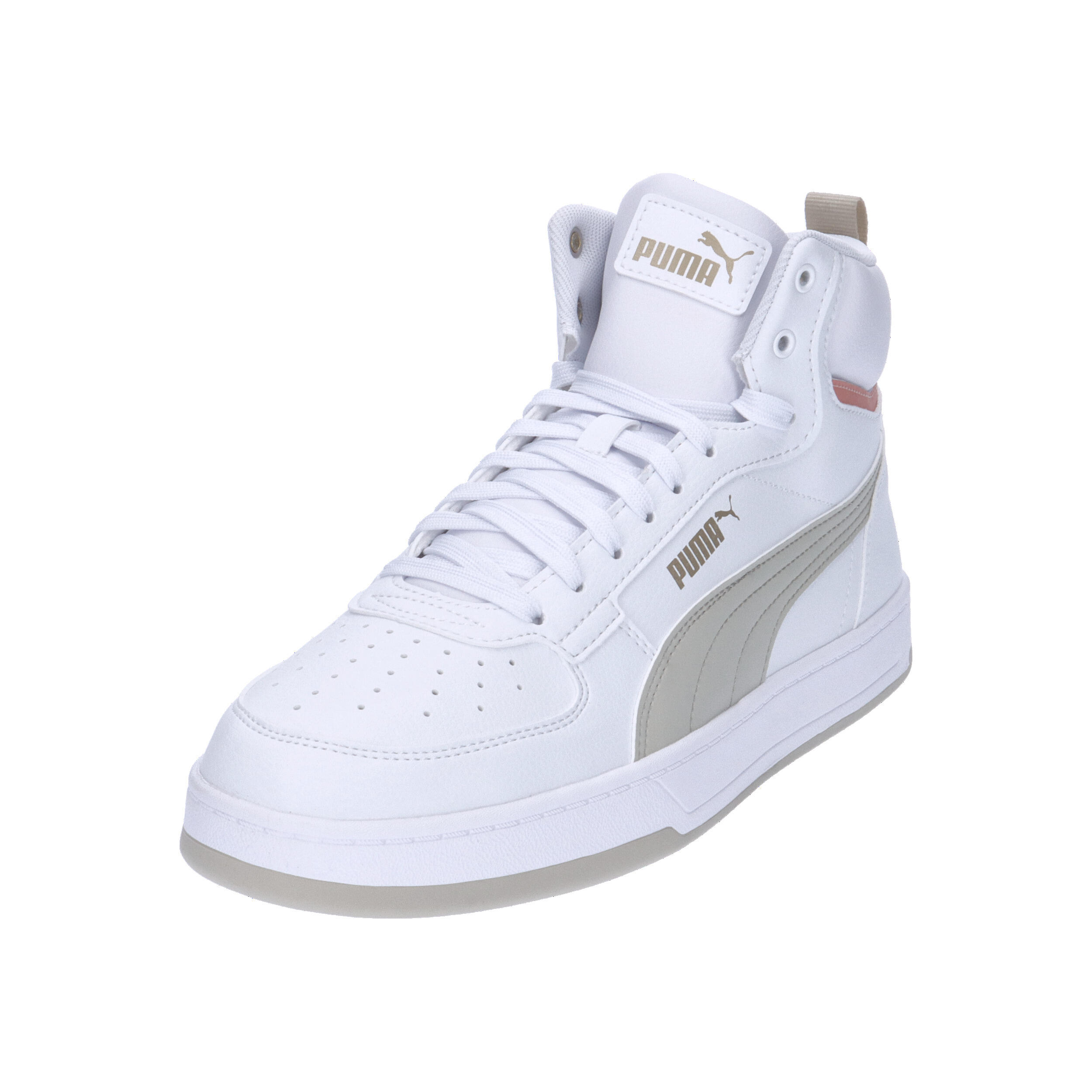 Caven 2.0 Mid Sneakers Erwachsene PUMA White Desert Dust Deeva Peach Beige Pink 9/15