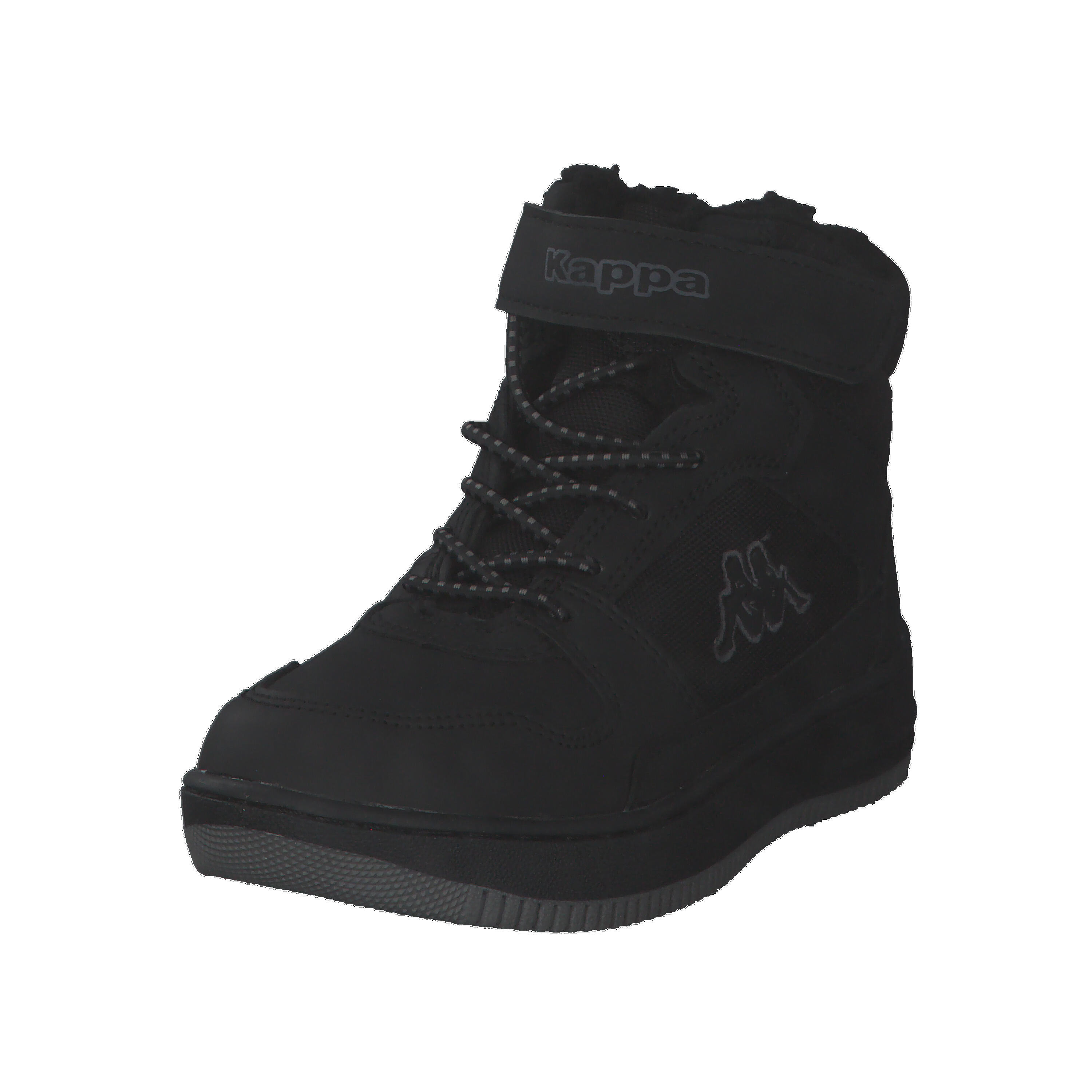 Kappa Unisex Kinder Sneaker Winterschuh gefüttert Stylecode 260991K 1111 schwarz 9/15