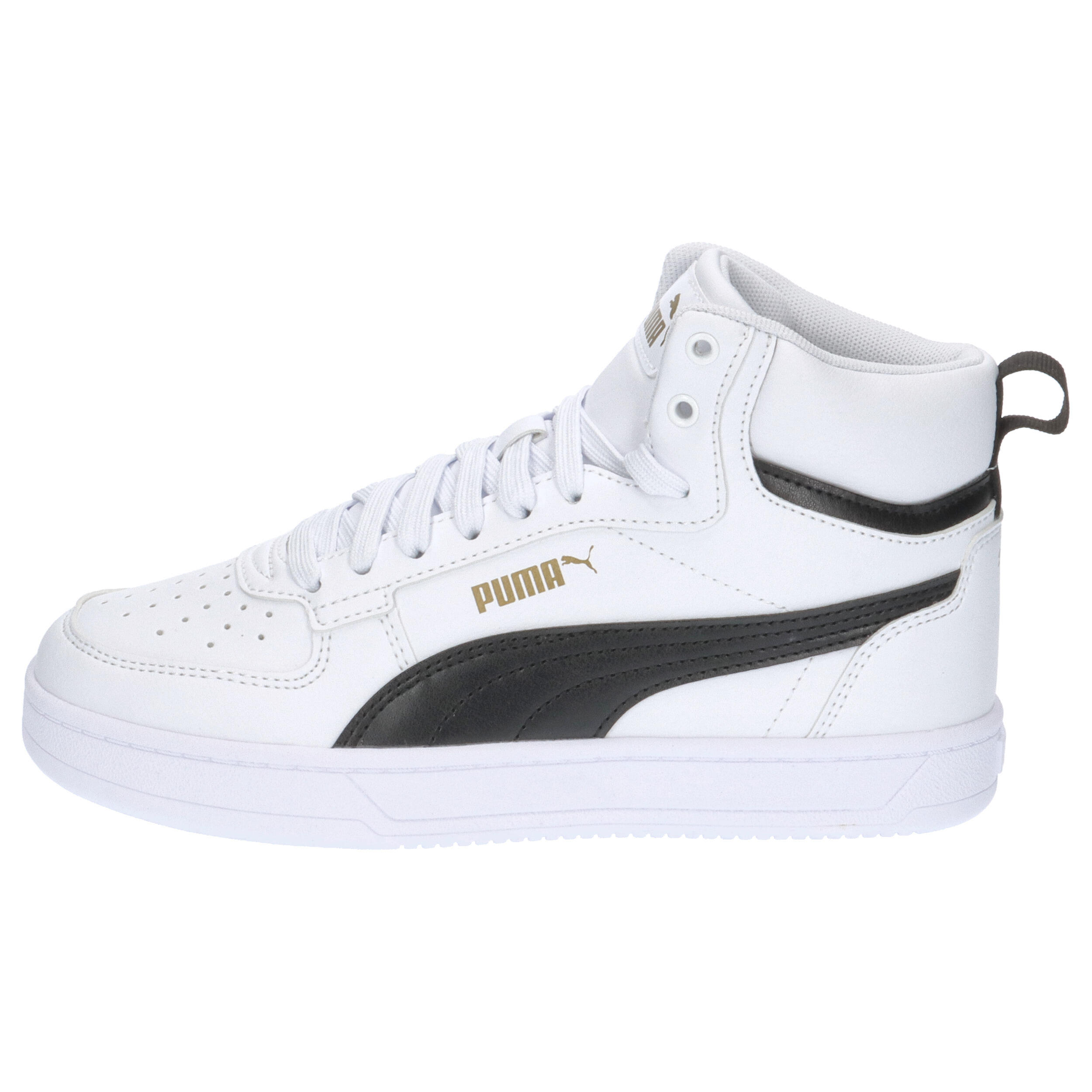 PUMA Caven 2.0 halfhoge sneakers voor jongeren PUMA White Black Gold 9/14