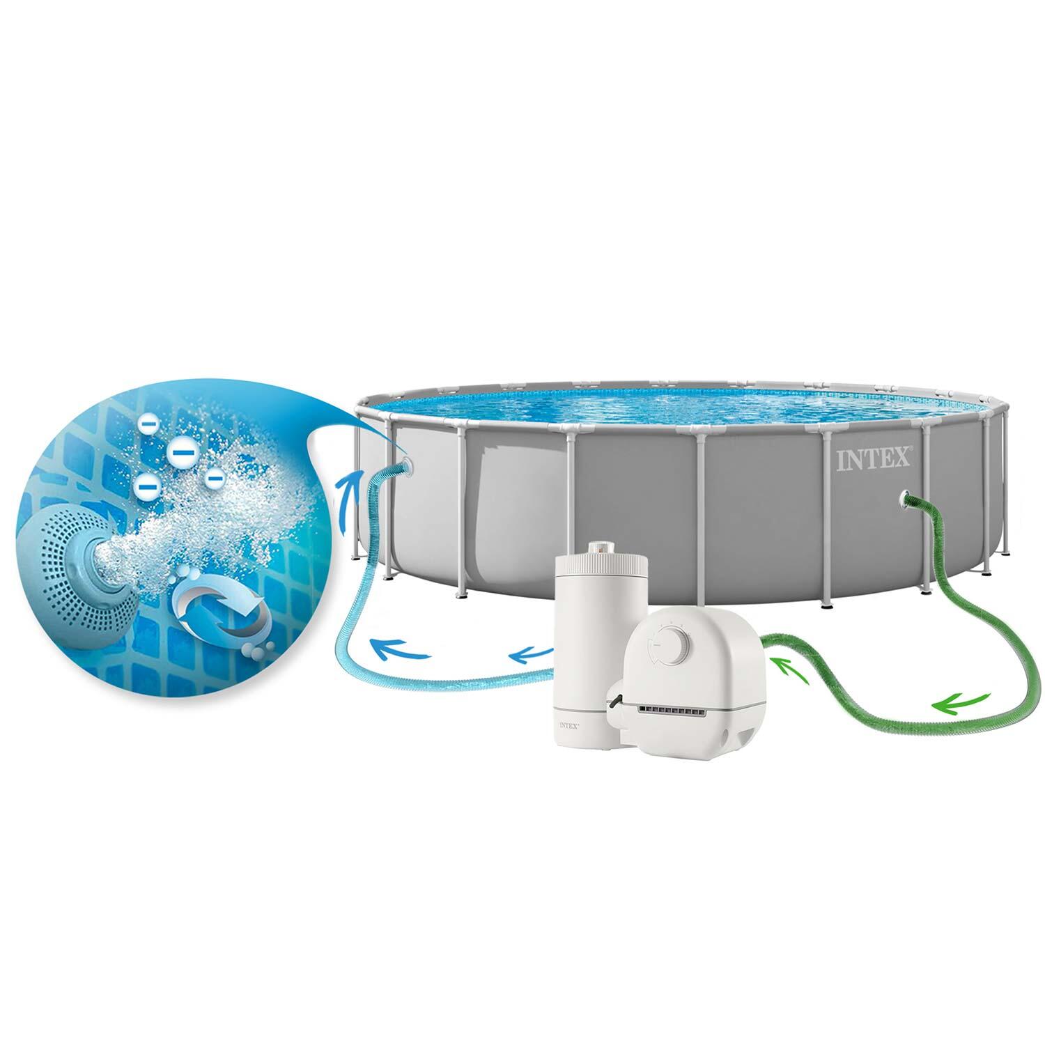 Intex 26756ND - Piscina Prisma Frame, Kit completo, 610x132 cm 4/7