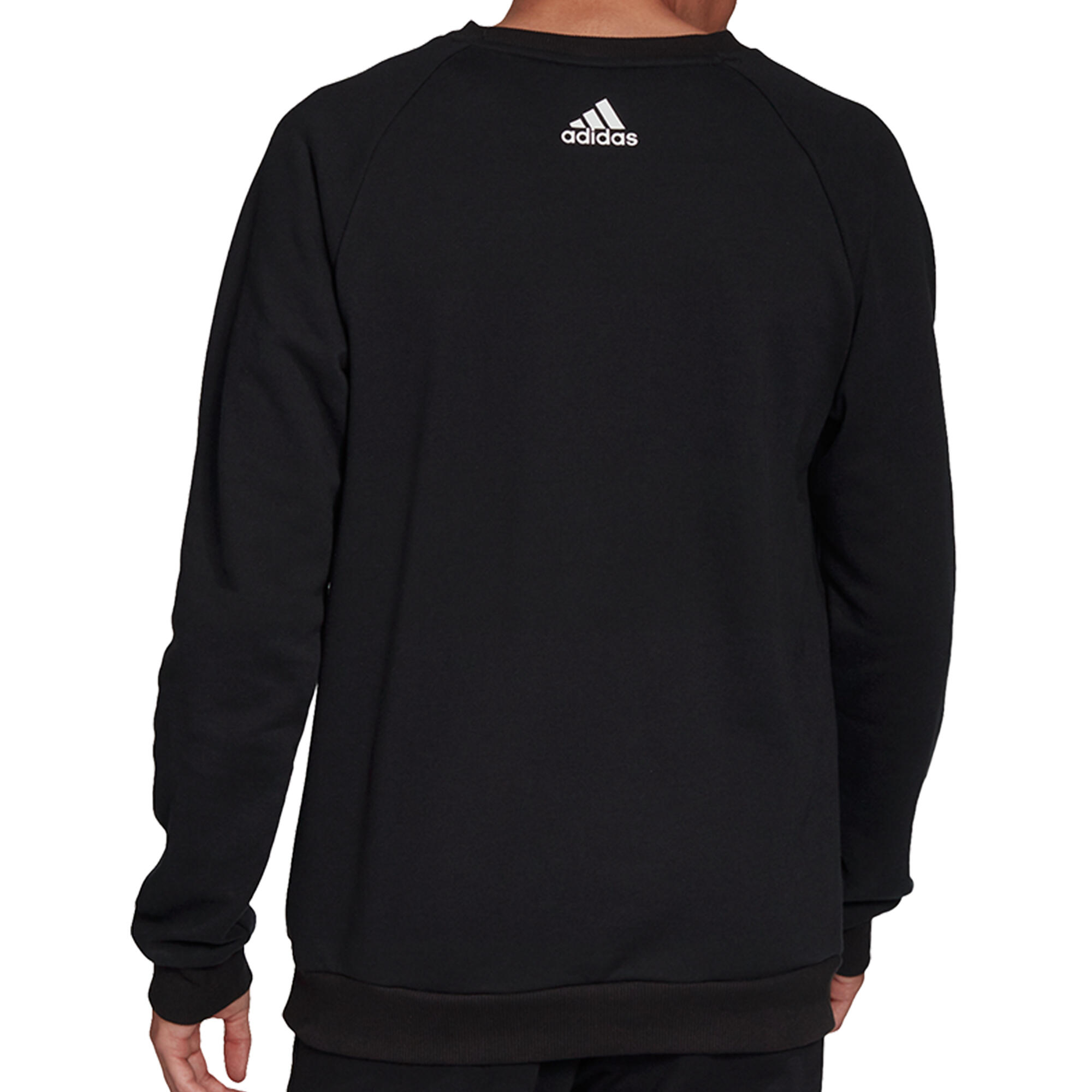 adidas Herren Pullover TAN Crew Sweat LOGO Shirt 2/6
