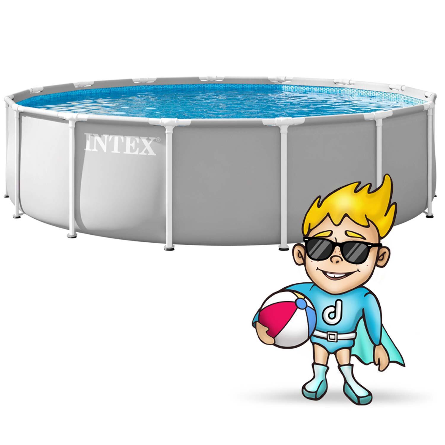 Intex 26724ND - Piscina Prisma Frame, Kit completo, 457x107 cm 2/7