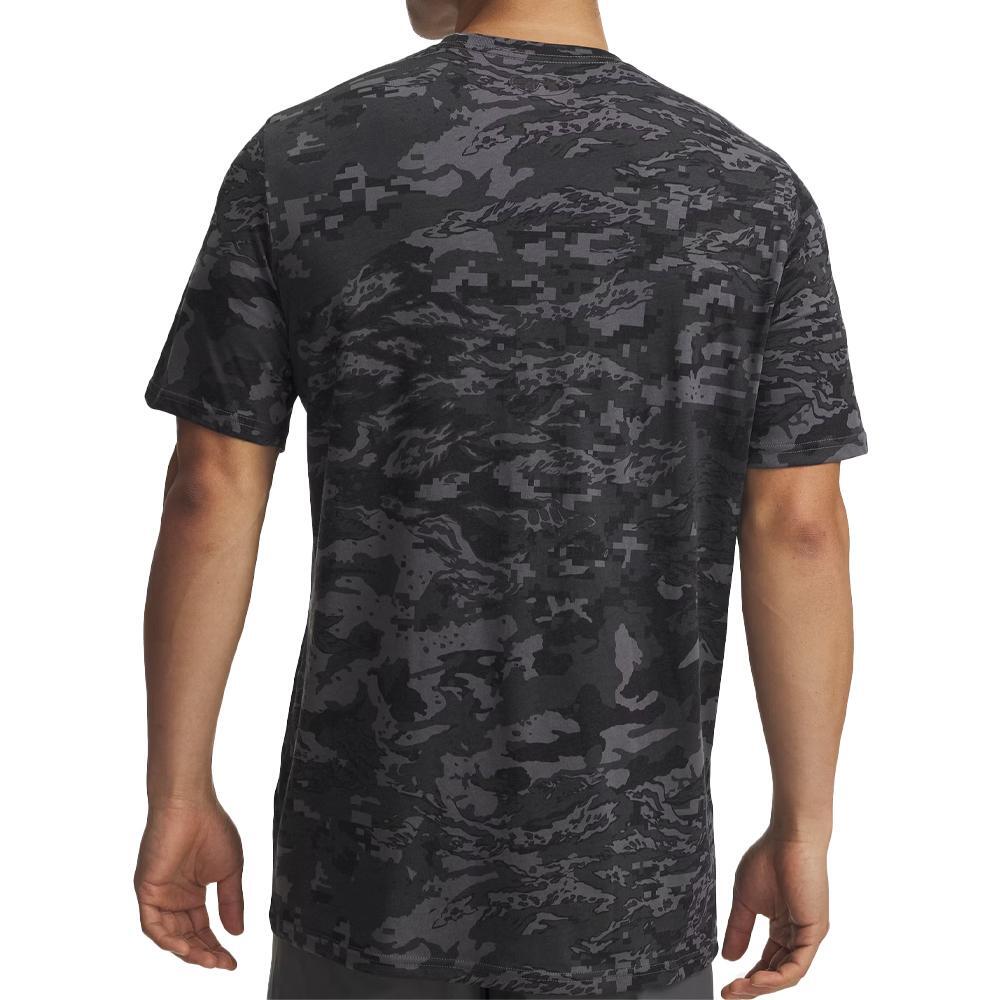 T-shirt Gris/Noir Homme Under Armour Camo 2/3