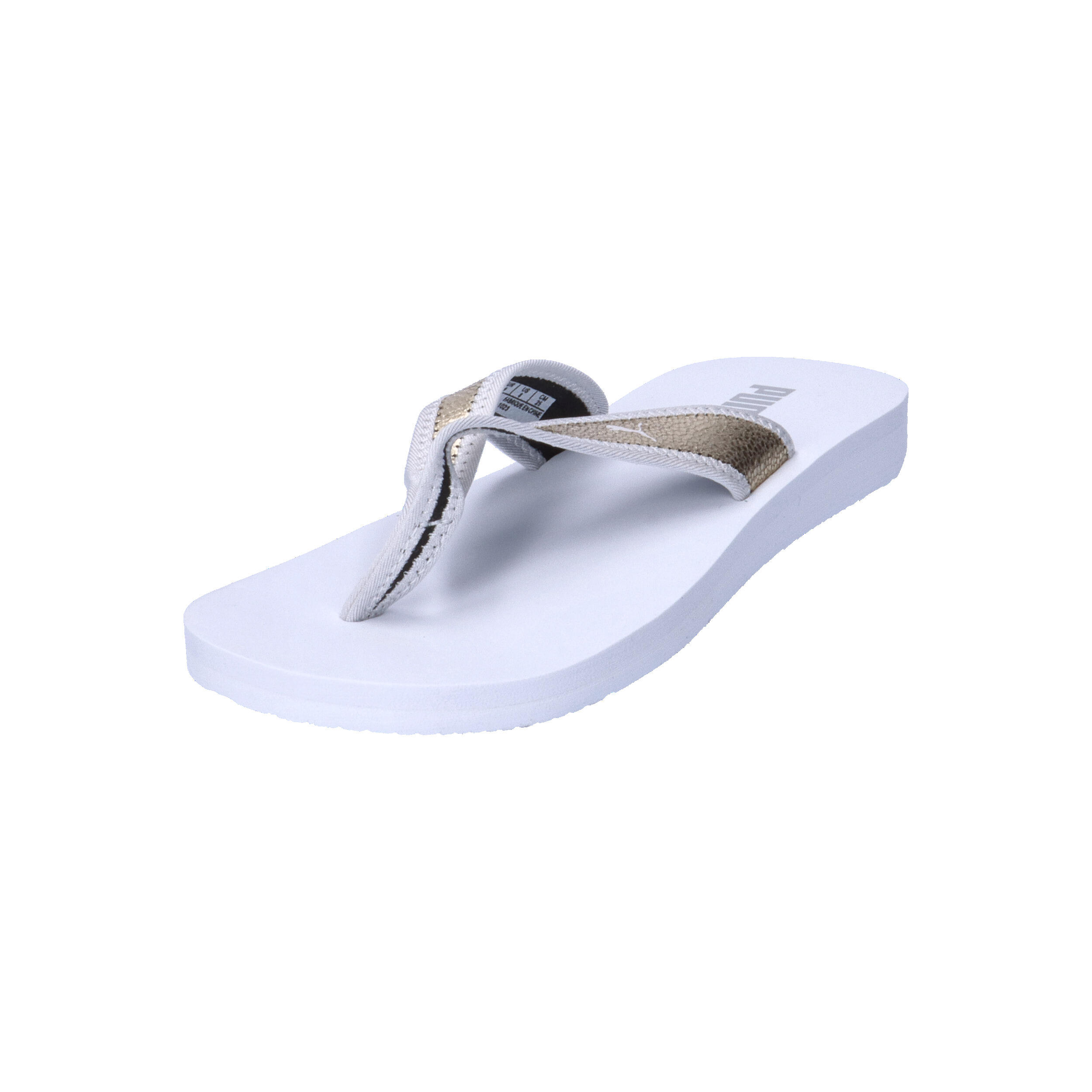 Ciabatte Sandy Flip da donna PUMA White Gold 9/10