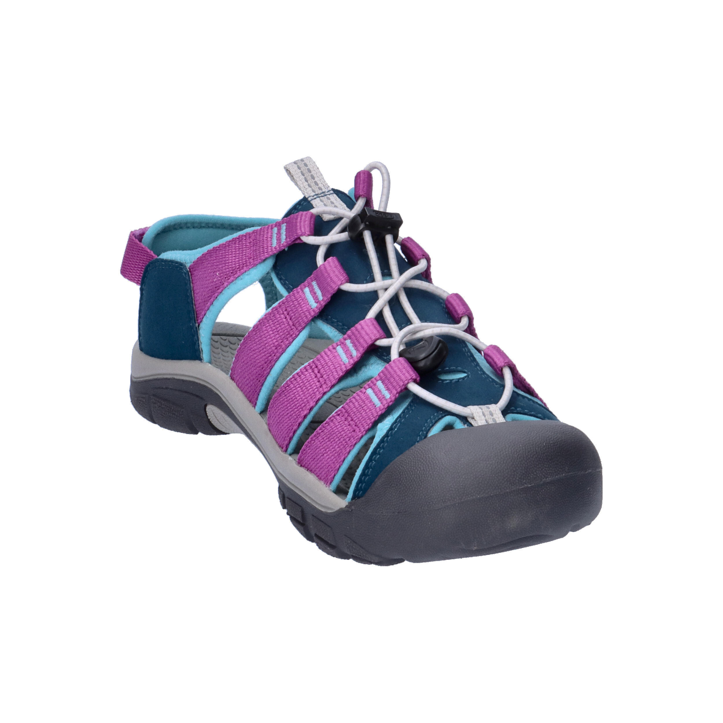 Keen Jr Newport Boundless Sandales enfant Legion Blue/Willowherb 7/10
