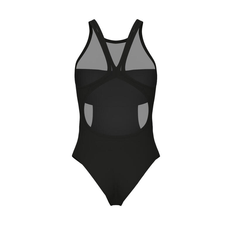 Arena Dames Badpak Mesh Panels Swim Pro Back Zwart