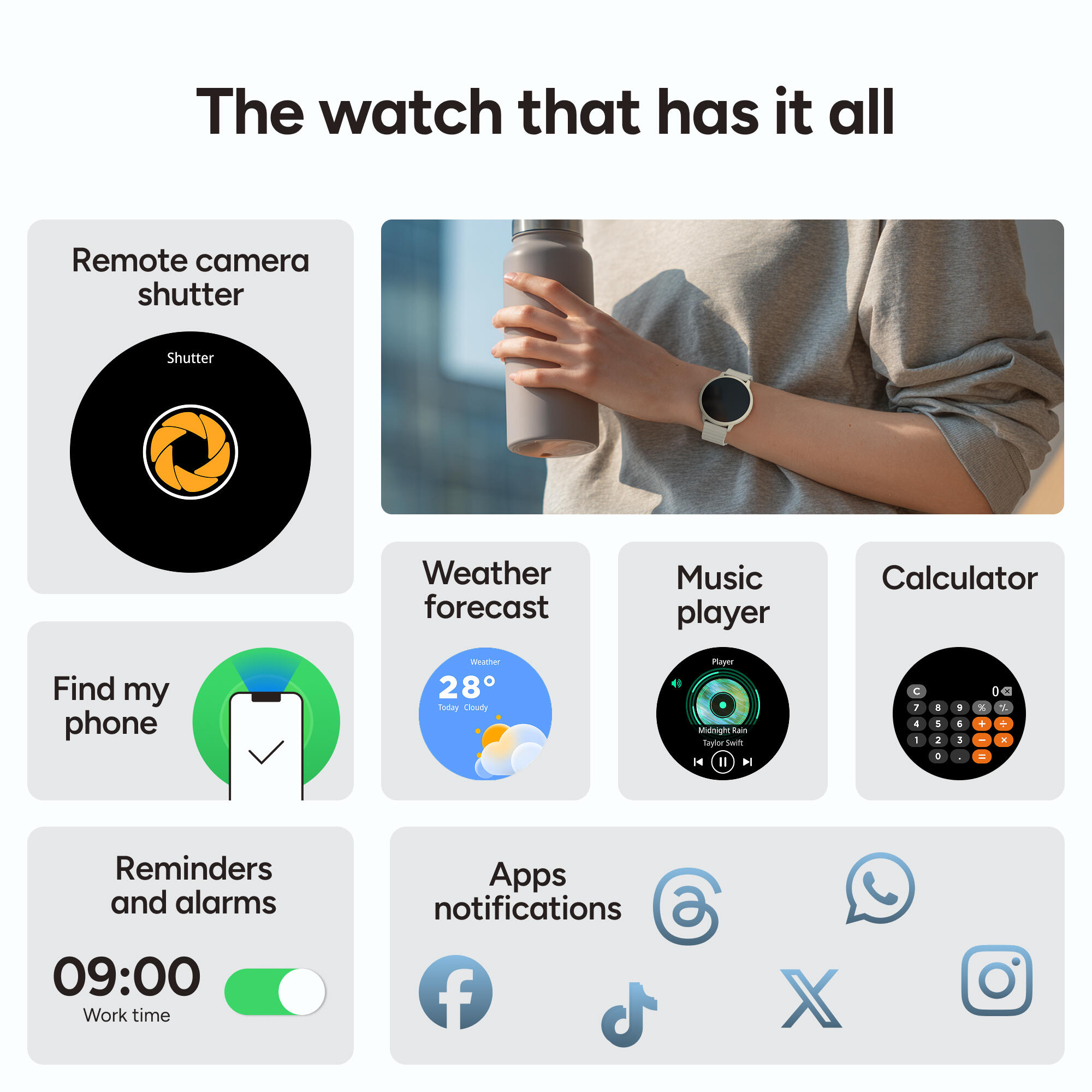 Smartwatch KSIX Core 3 10/11