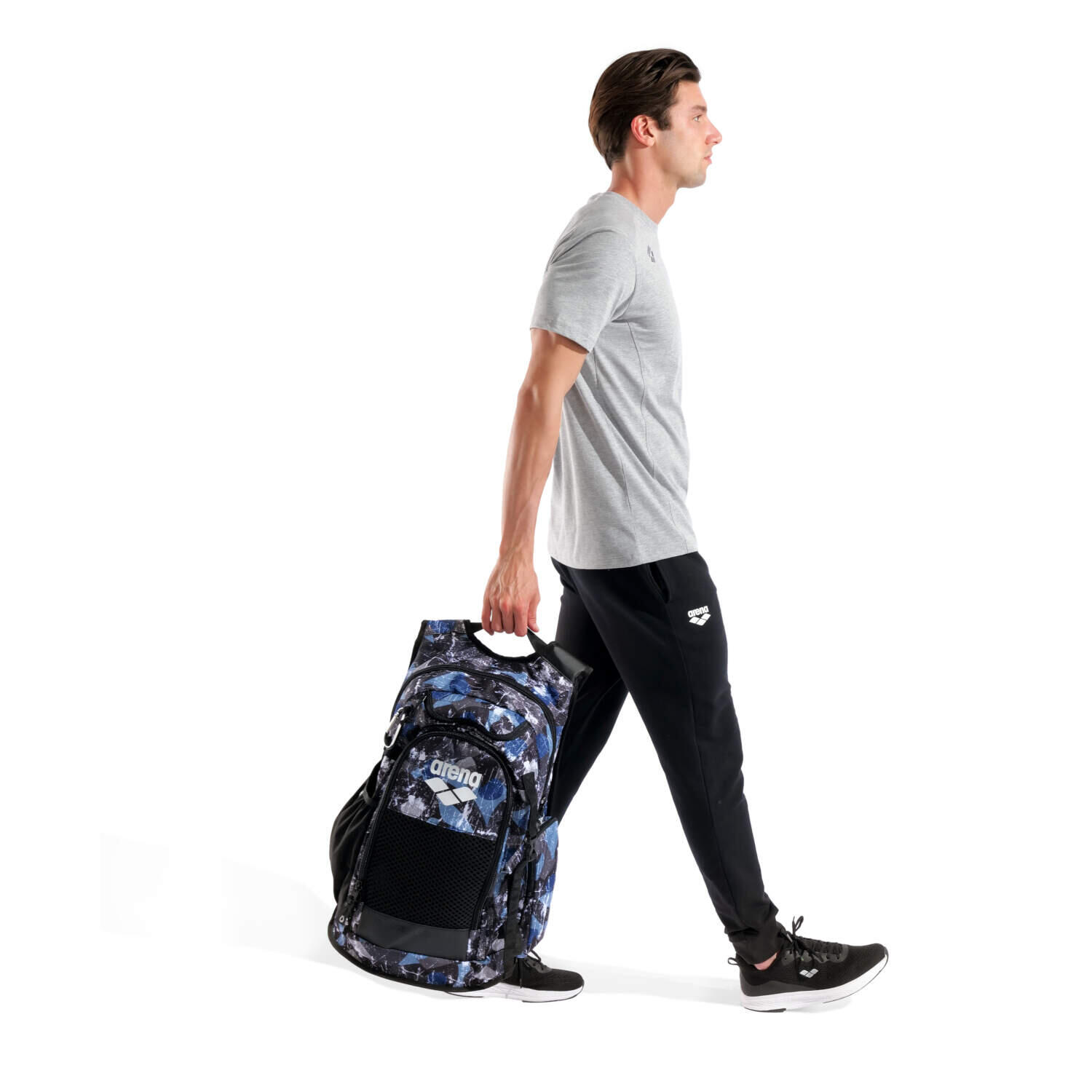 Arena All Set 45L Rucksack Scratched Print 8/9