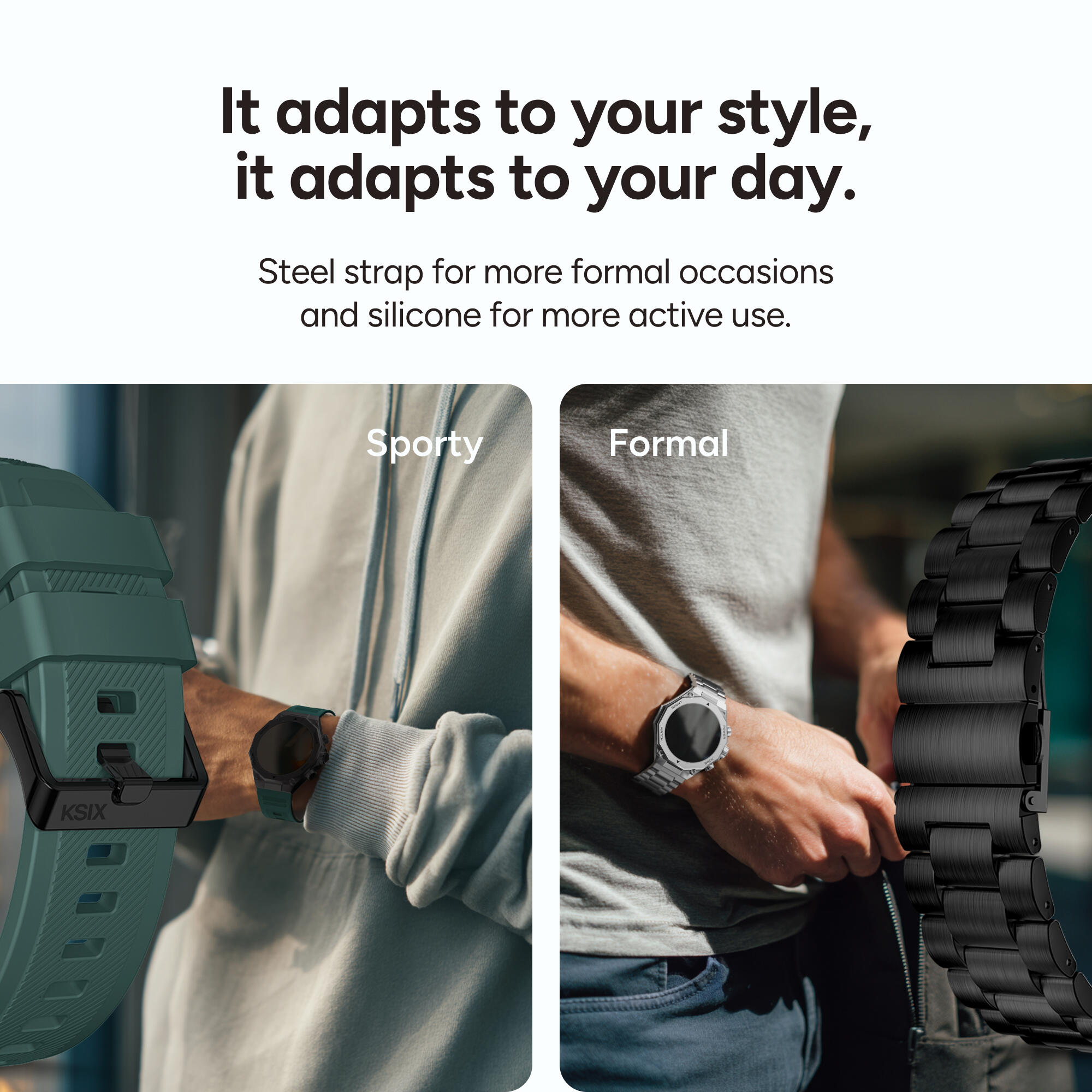 Smartwatch KSIX Titanium Go 4/11