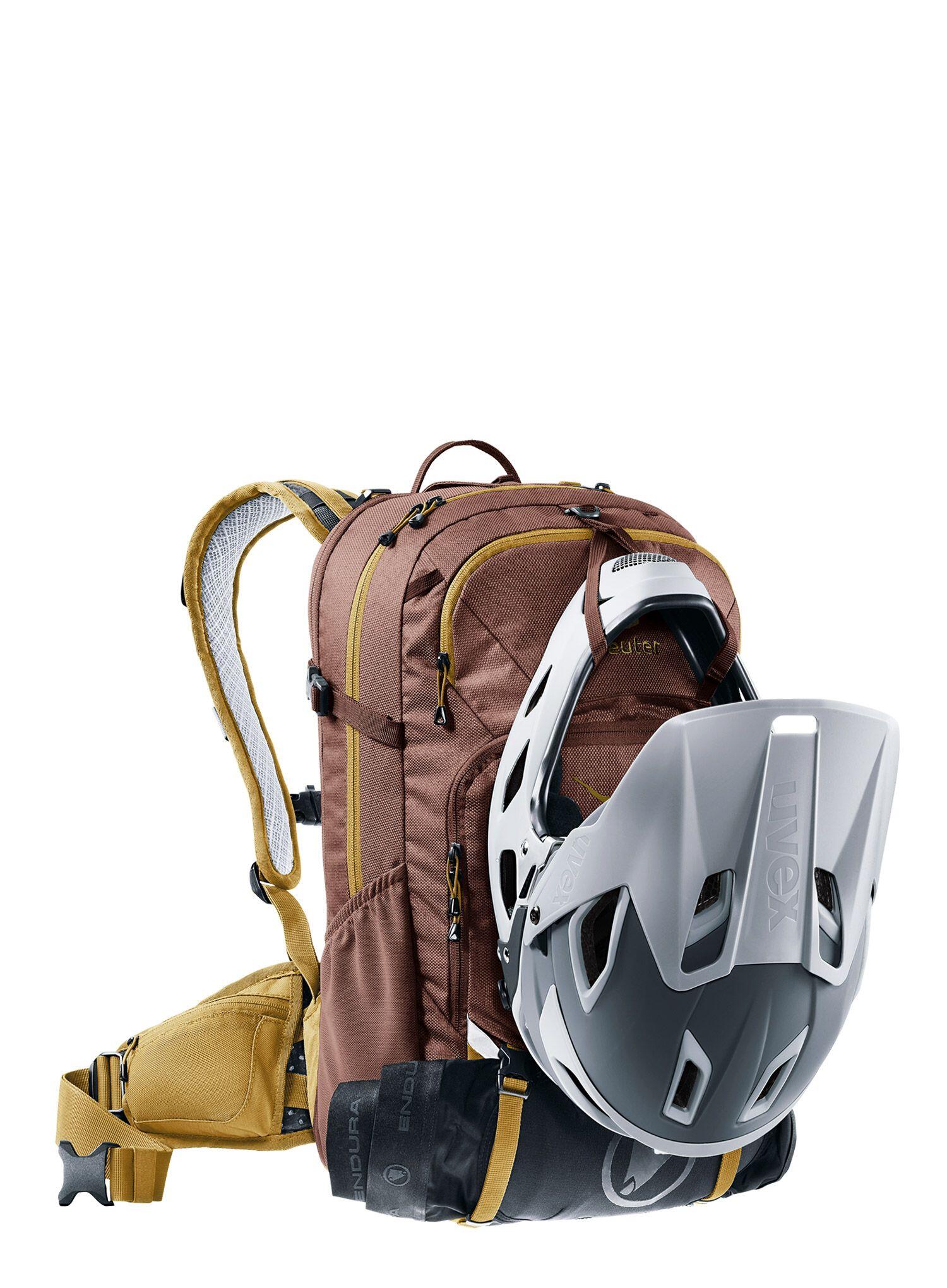Plecak na rower damski Deuter Attack 18 SL - raisin/almond 7/13