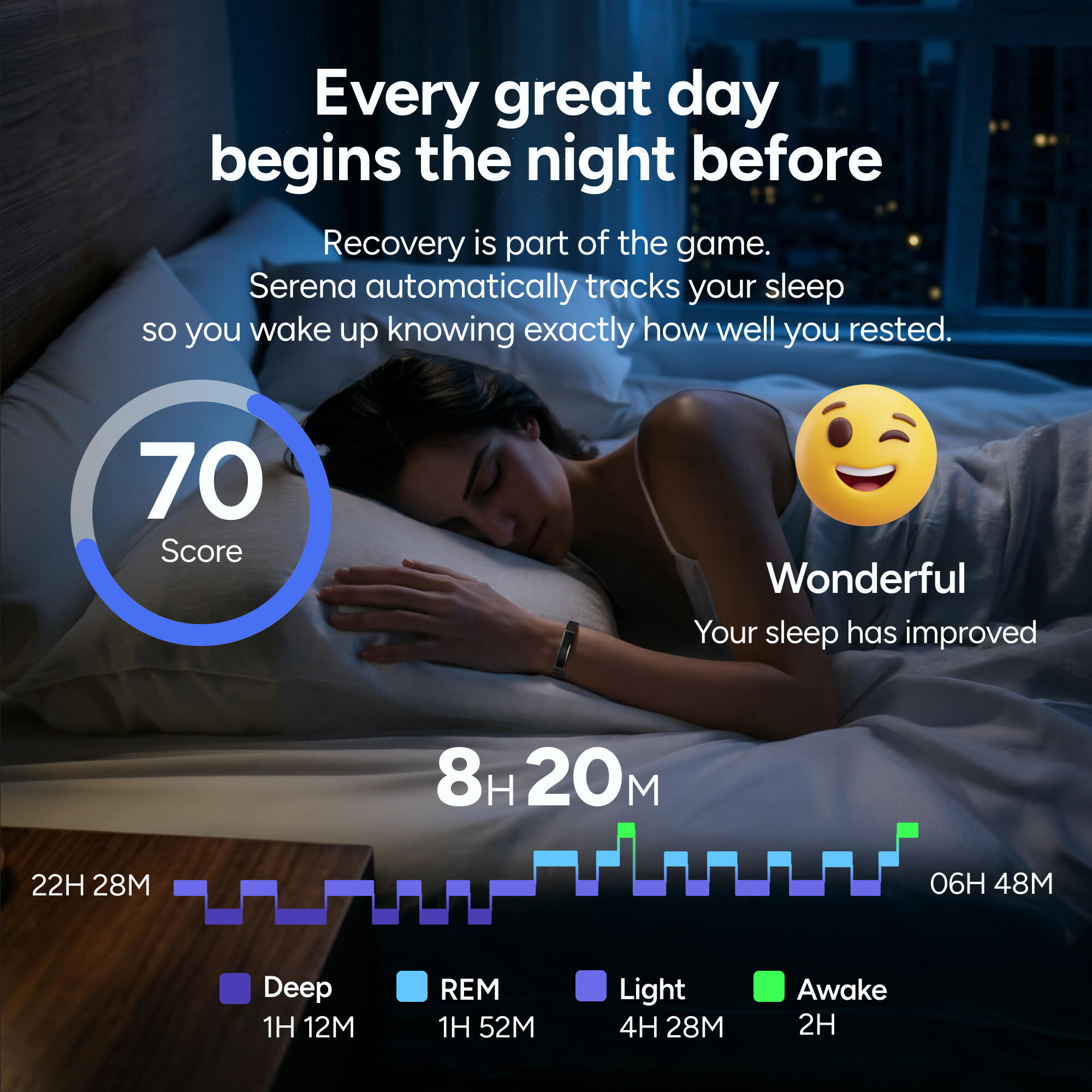 KSIX Serena Ultraleichtes Smartband mit Display 8/10