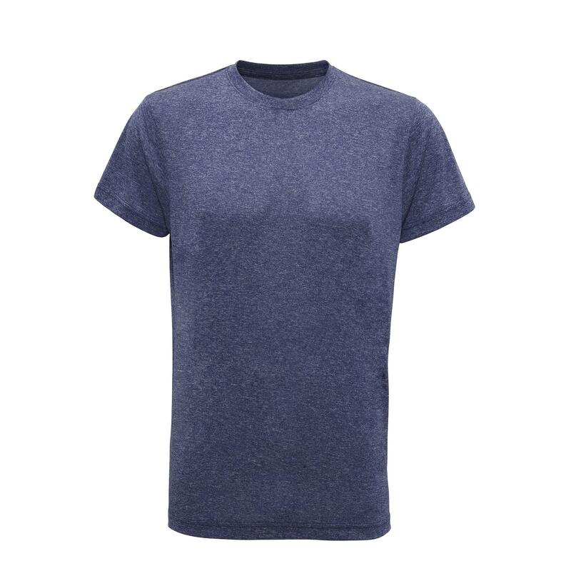 Tri Dri Fitness TShirt, kurzärmlig Herren Blau meliert