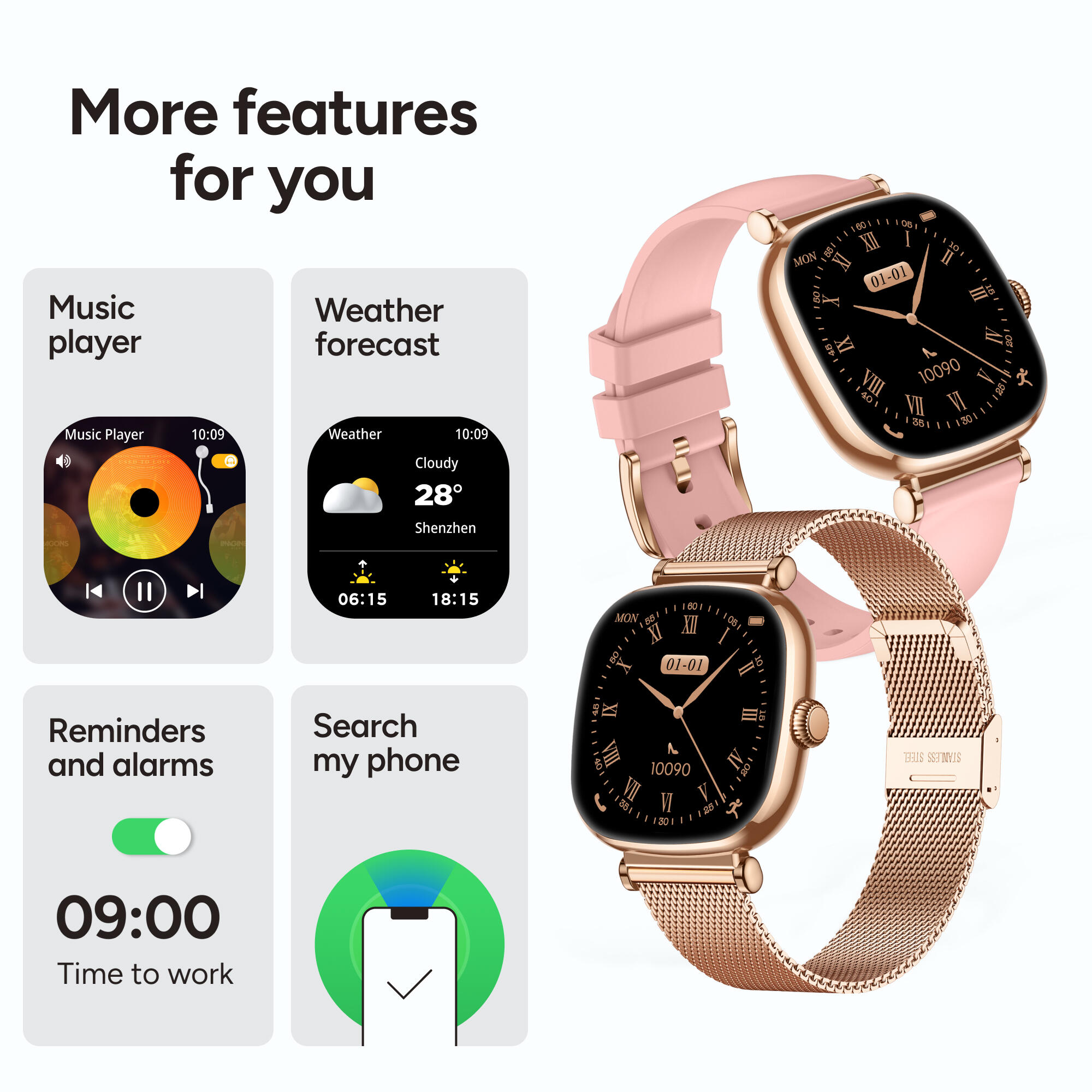 Smartwatch KSIX Iria 8/10