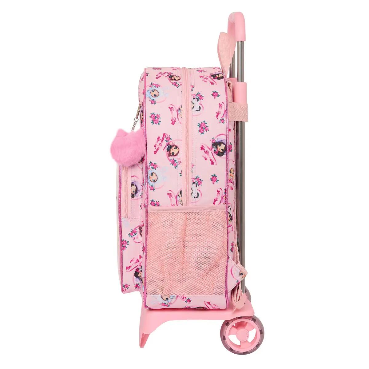 Mochila Escolar con Ruedas Na!Na!Na! Surprise Fabulous Rosa 3/3