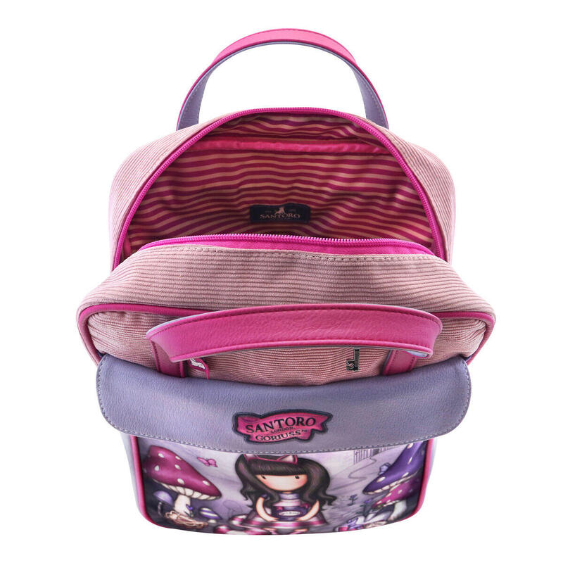 Rucsac Gorjuss Cheshire cat Roz