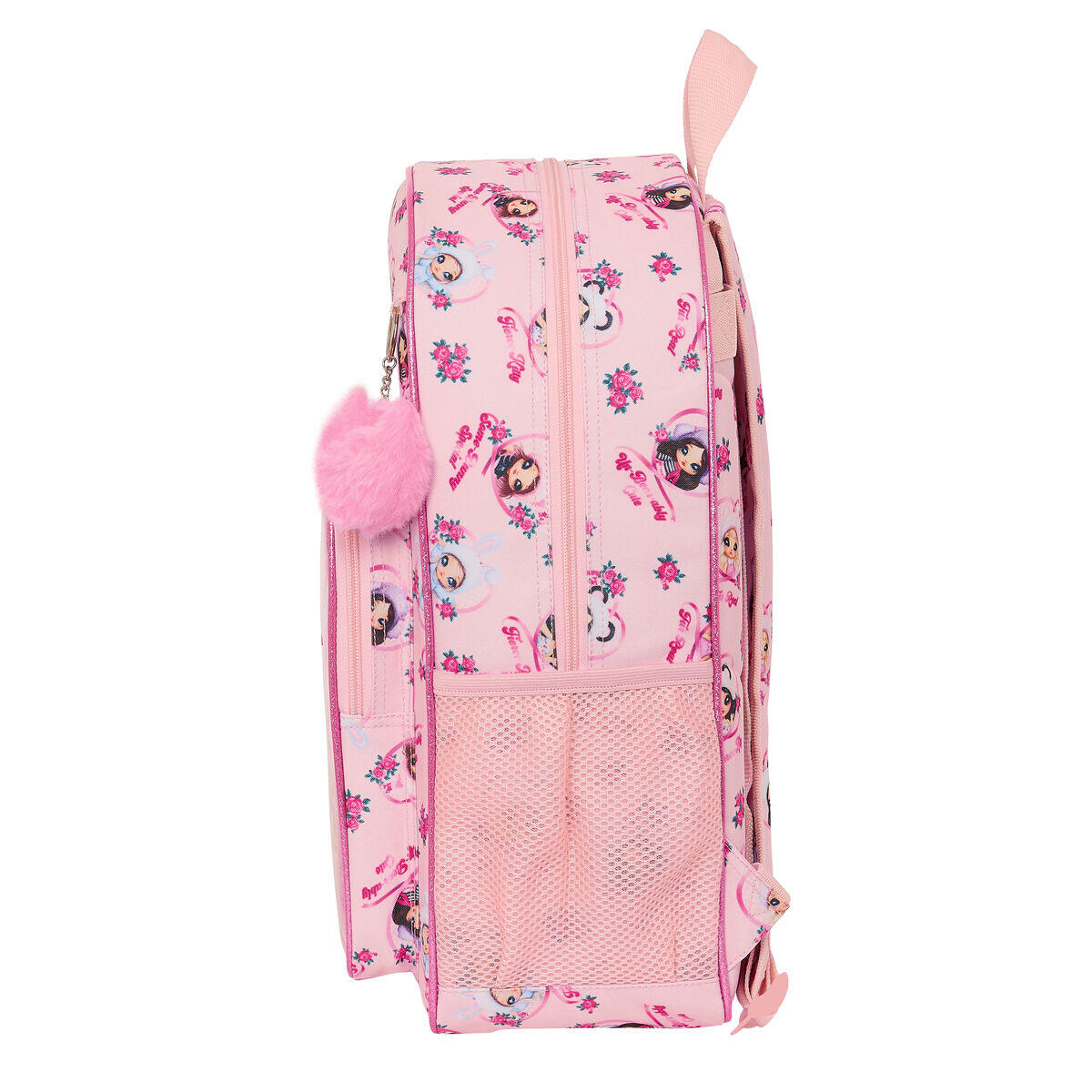 Mochila Escolar com Rodas Na!Na!Na! Surprise Fabulous Cor de Rosa 2/3