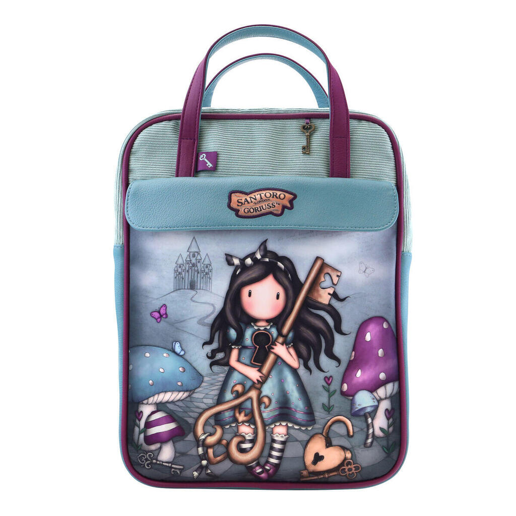 Rucksack Gorjuss Curiosity Green