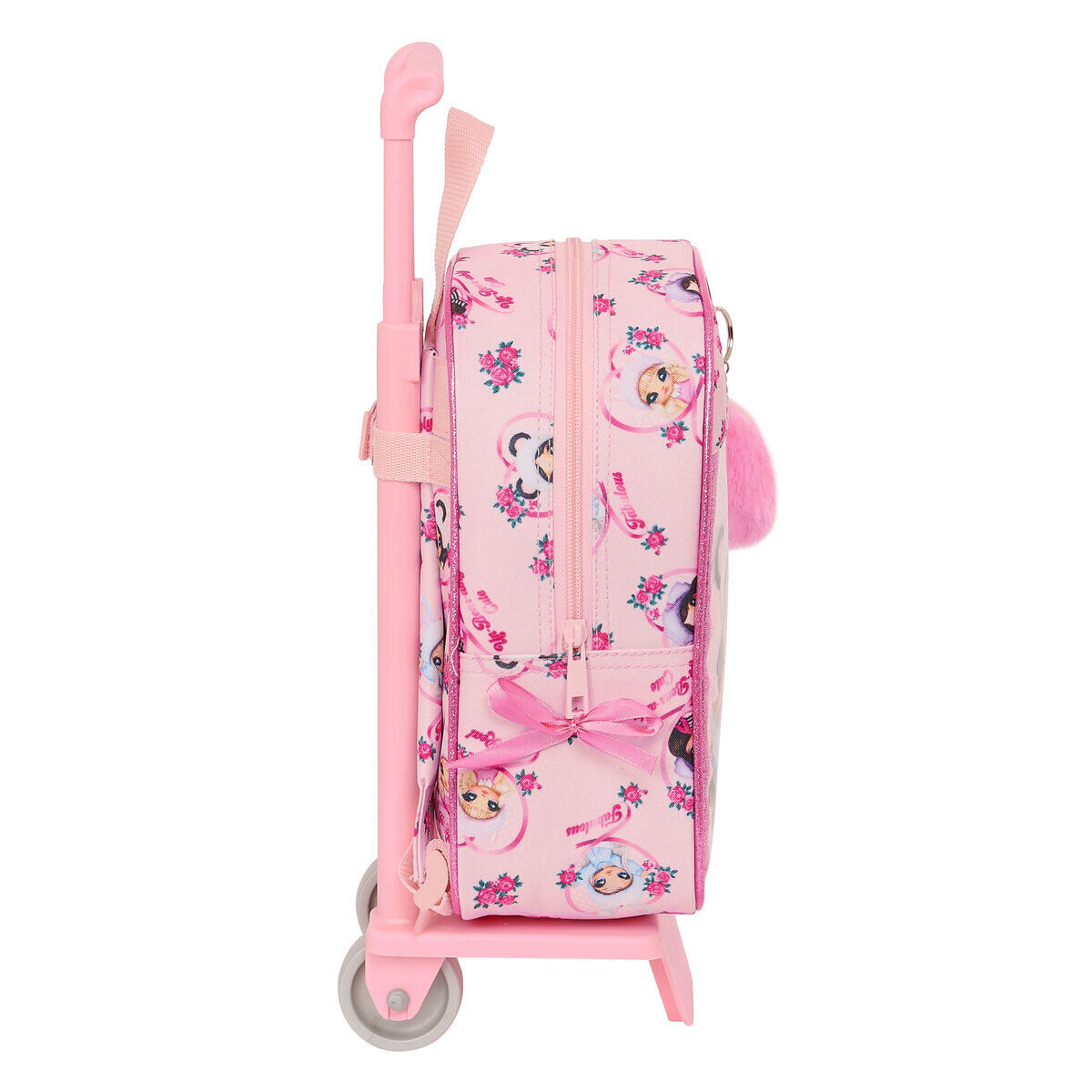 Mochila Escolar com Rodas Na!Na!Na! Surprise Fabulous Cor de Rosa 3/3