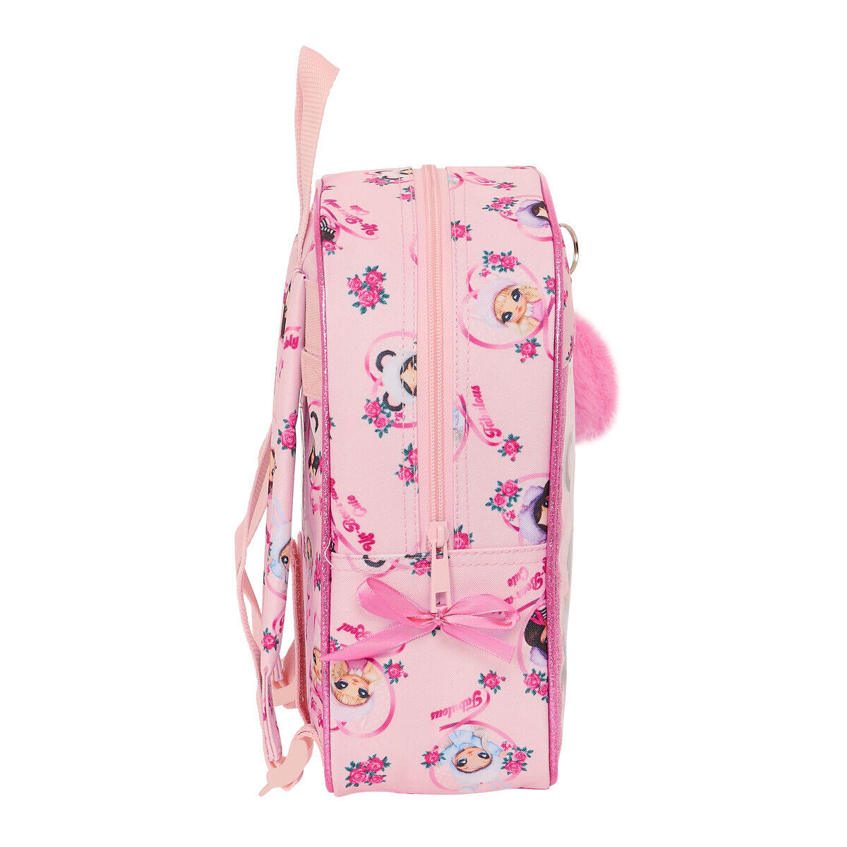 Mochila Escolar com Rodas Na!Na!Na! Surprise Fabulous Cor de Rosa 2/3