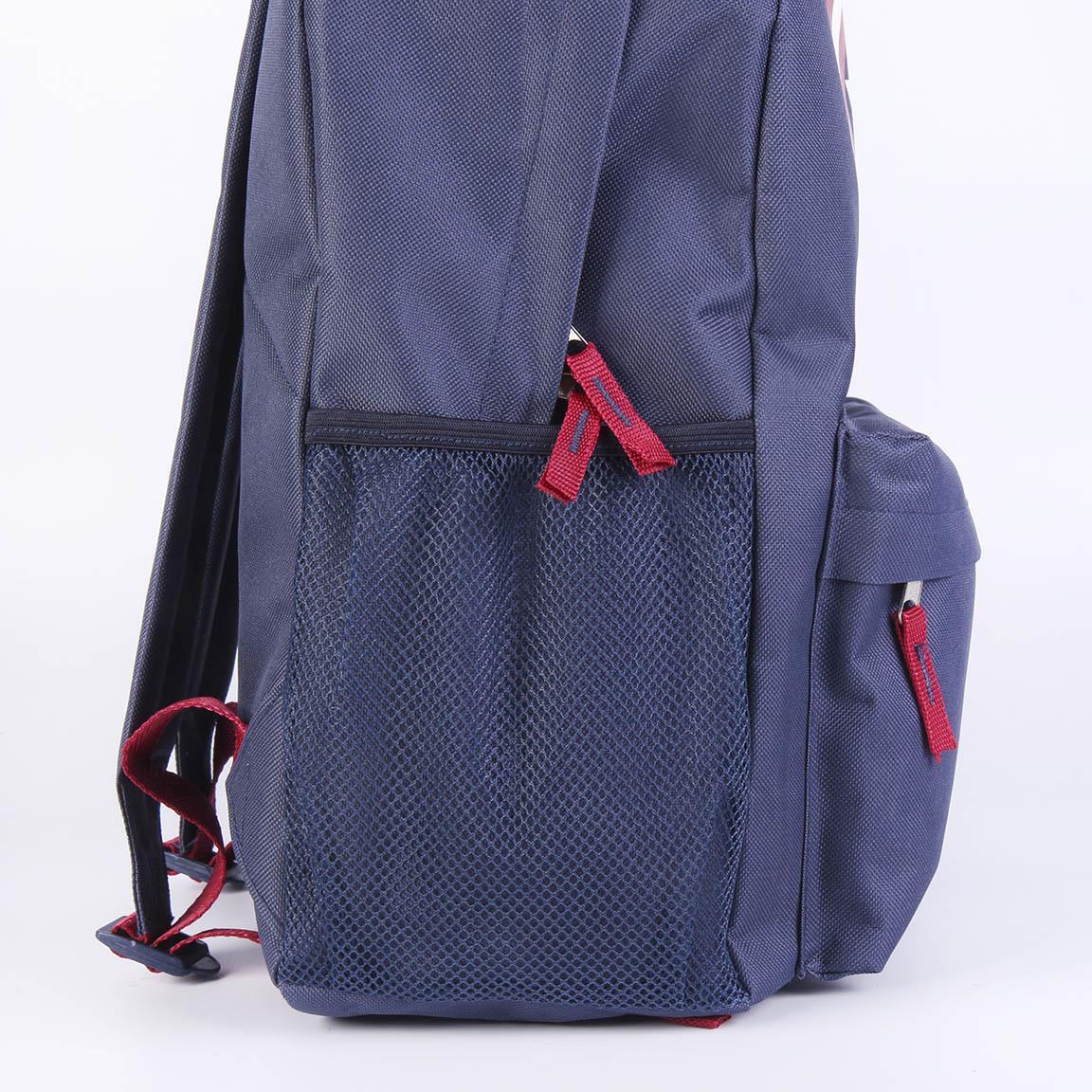 Sac à dos Avengers pour enfants avec poche avant et porte-bouteille - Bleu 6/6