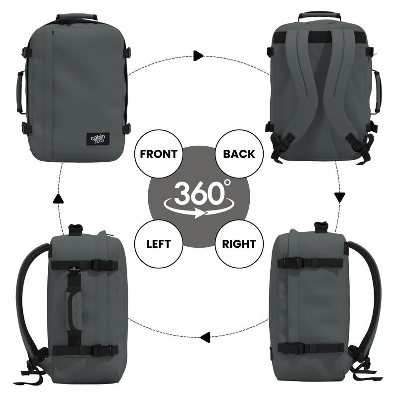 Rucsac CABINZERO Classic 36L, Gri, Unisex