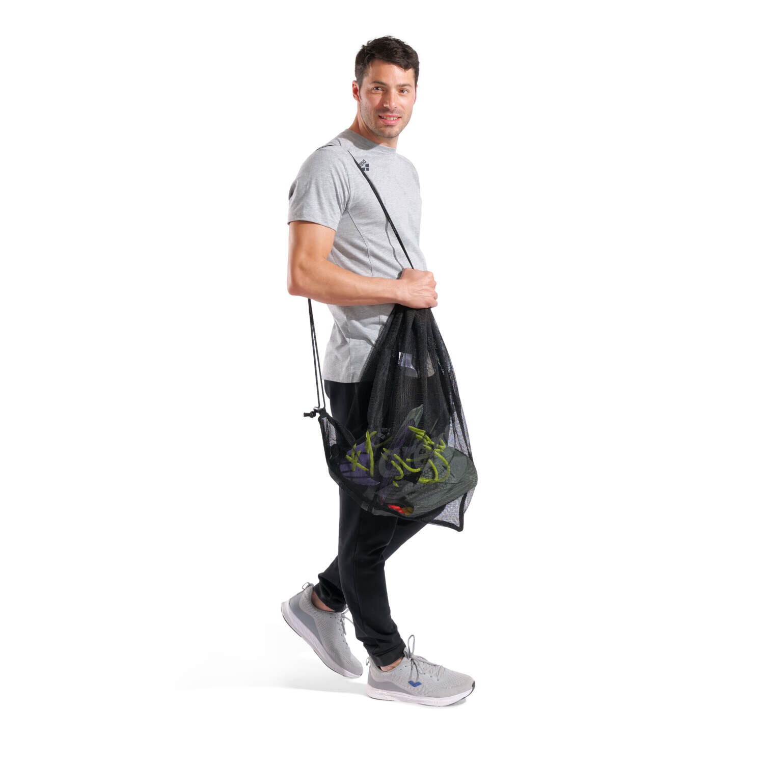 Arena One Go Mesh Bag 40L - Schwarz 7/9