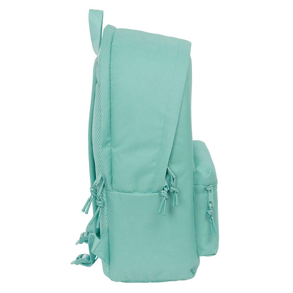 Sac à dos FC Barcelone adulte pour ordinateur portable 15,6″ avec port USB, vert 3/6