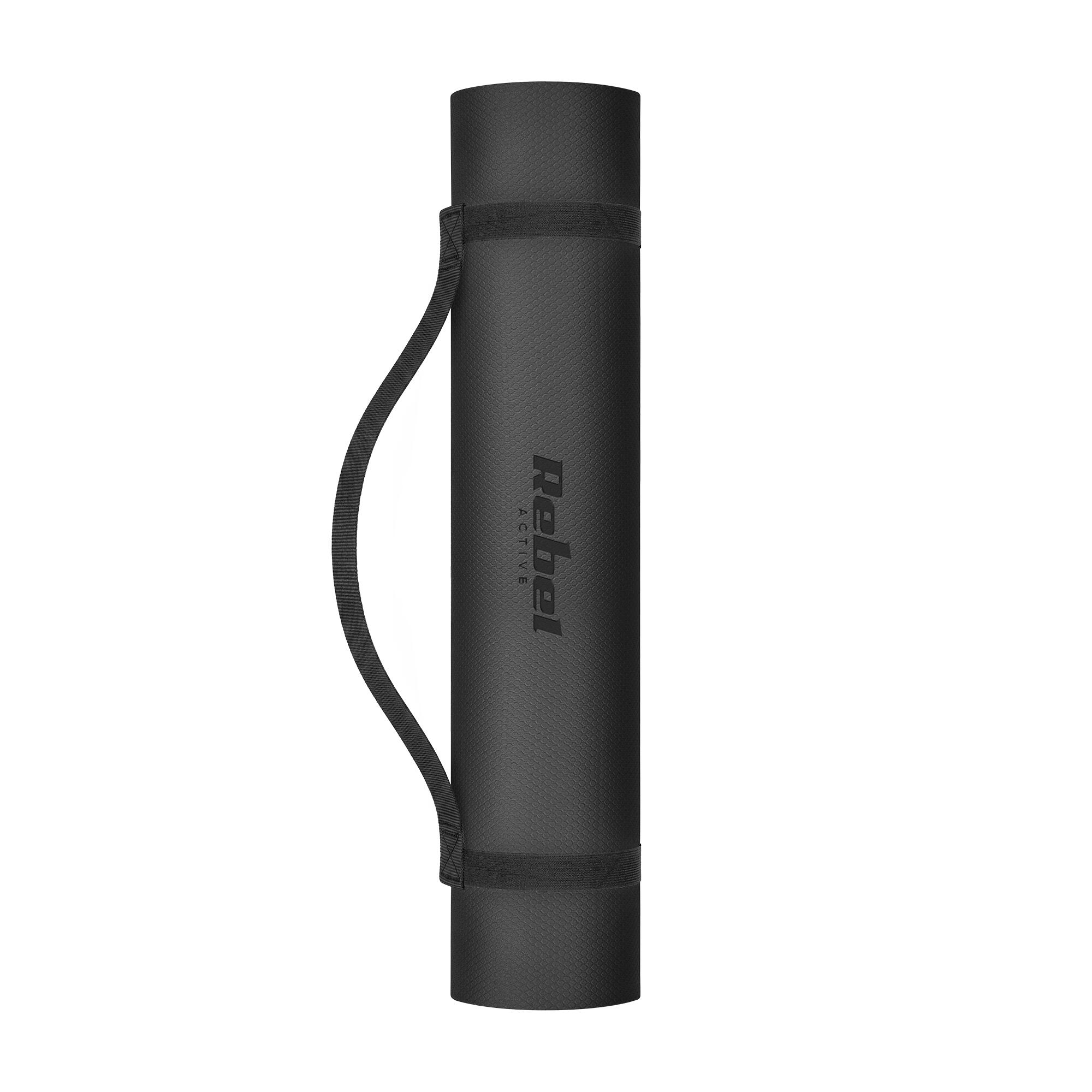 Mata gimnastyczna do ćwiczeń jogi pilatesu fitness 6mm karimata REBEL 3/7