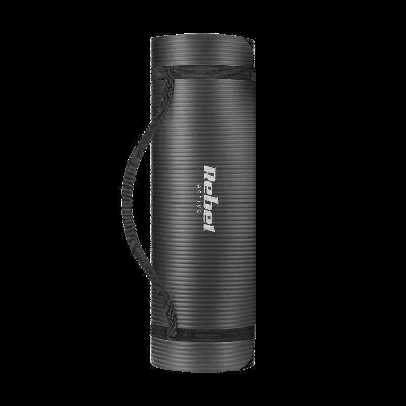 Gymnastic exercițiu mat pentru yoga pilates fitness 1.5cm carimat REBEL