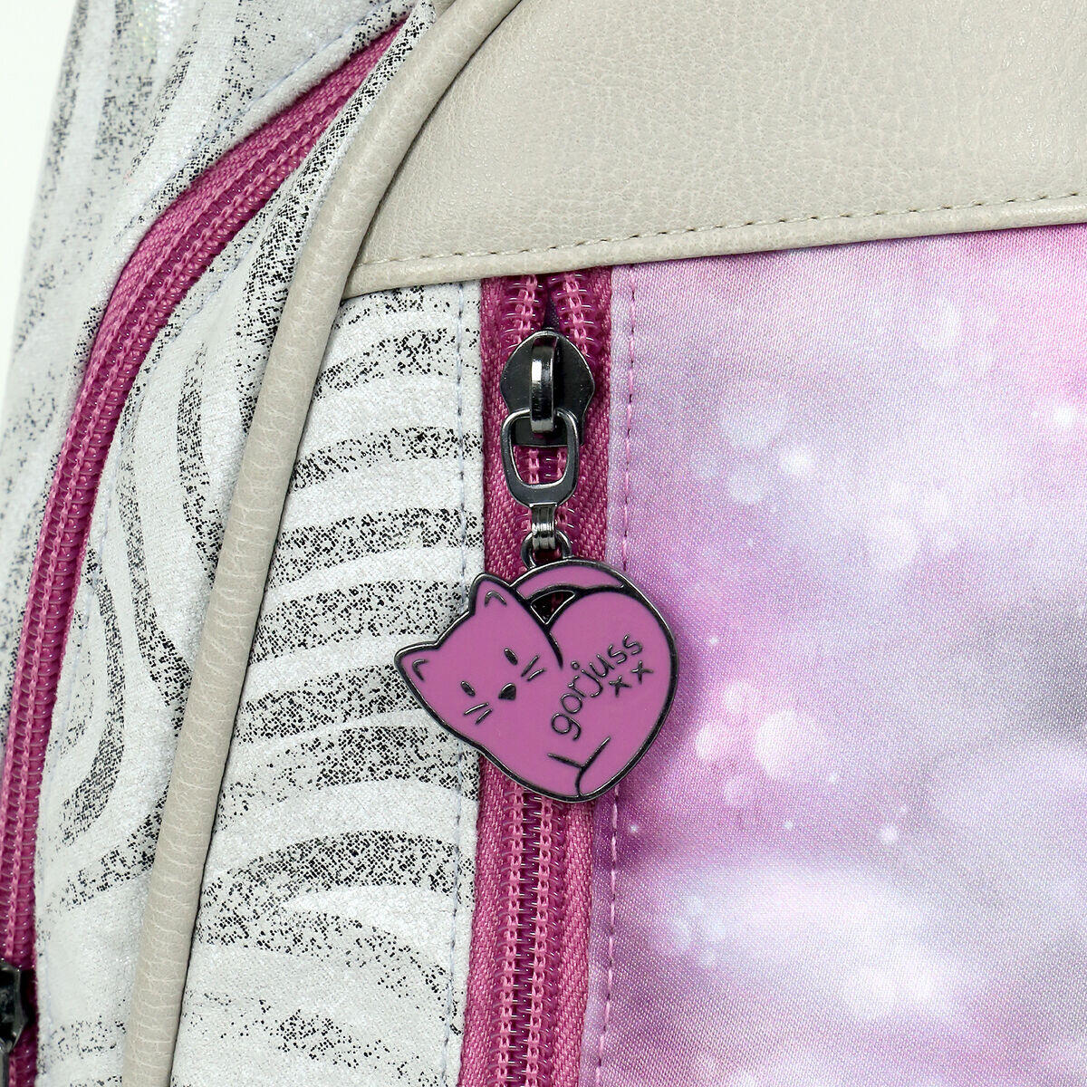 Mochila Casual Gorjuss Ruby wild Cinzento 4/4