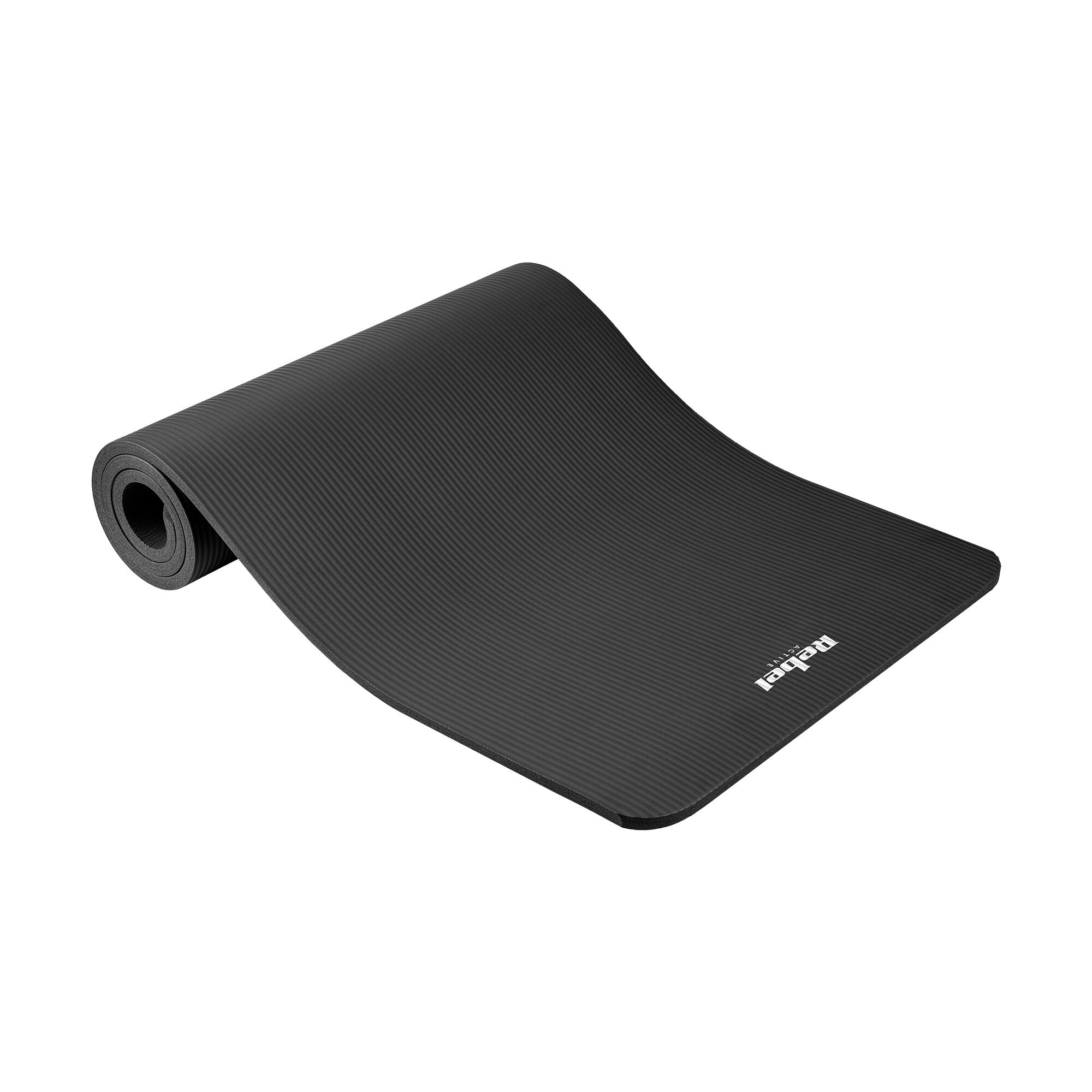 Mata gimnastyczna do ćwiczeń do jogi pilatesu fitness 1,5cm karimata REBEL 2/7