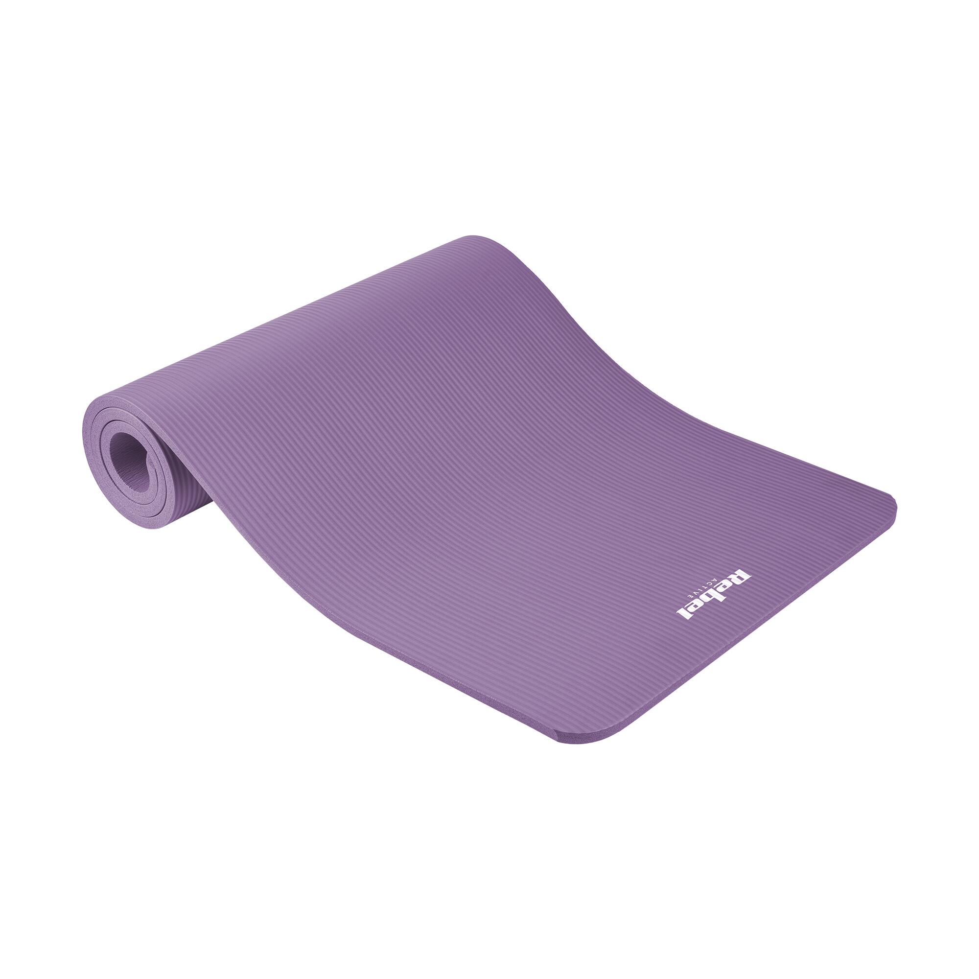 Mata gimnastyczna do ćwiczeń do jogi pilatesu fitness 1,5cm karimata REBEL 2/7