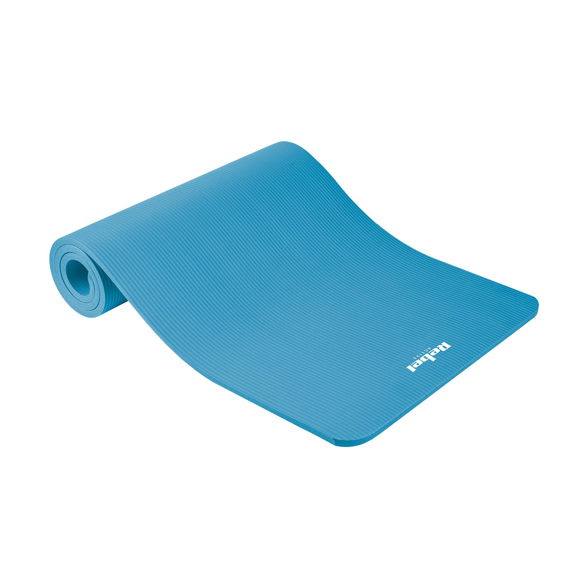Mata gimnastyczna do ćwiczeń do jogi pilatesu fitness 1,5cm karimata REBEL 2/7