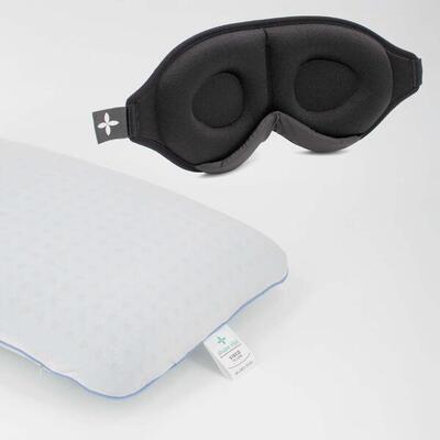 Pacchetto Sonno Riposo e Recupero - cuscino cervicale - maschera sonno