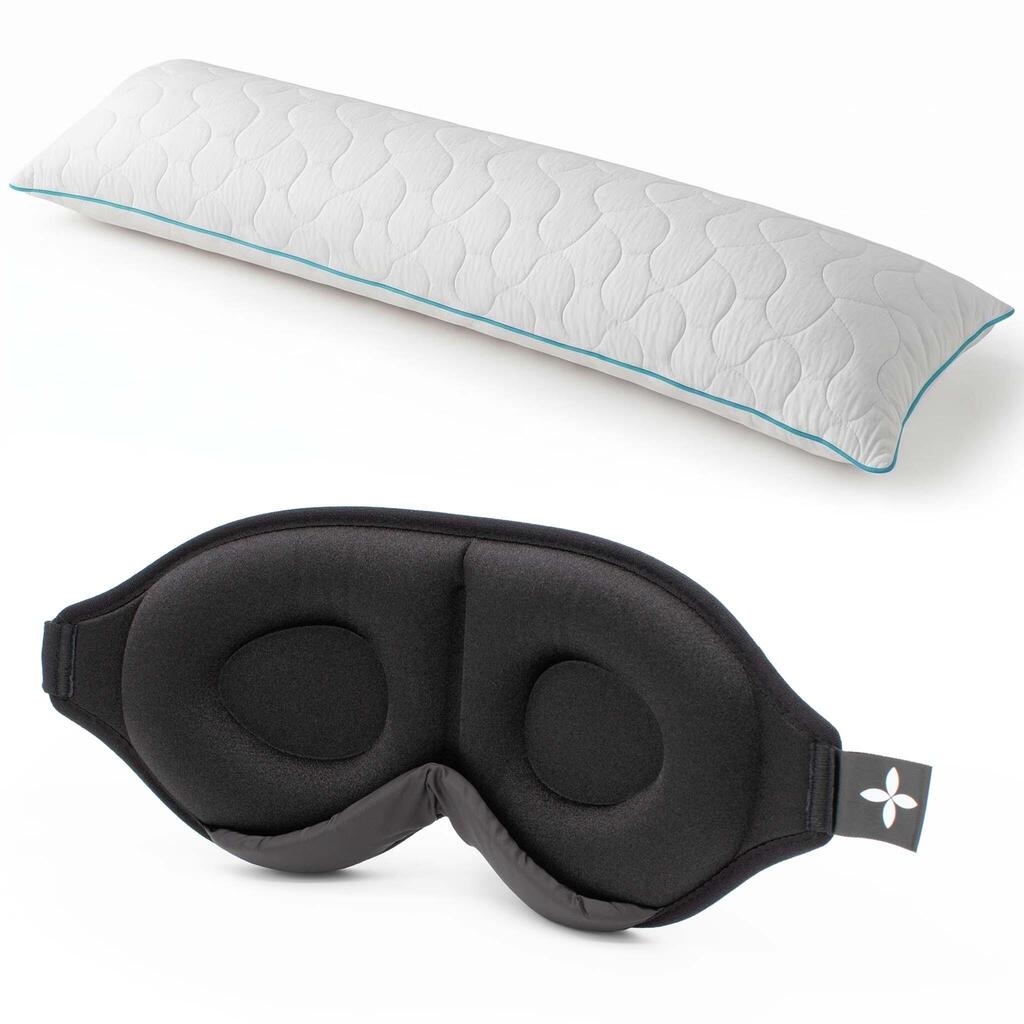 Sleep Bundle "Wrapped in Comfort" - Pregnancy Pillow - Blackout Mask - 3D