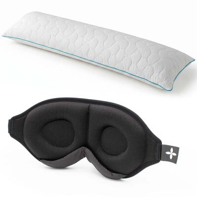 Slaappakket rondom geborgen - zwangerschapskussen - 3d slaapmasker
