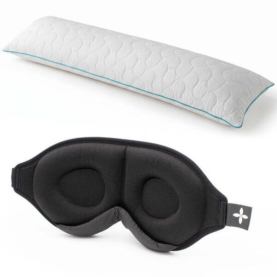 Pack de Sueño "Bienestar Total" - antifaz 3D - almohada corporal - lactancia